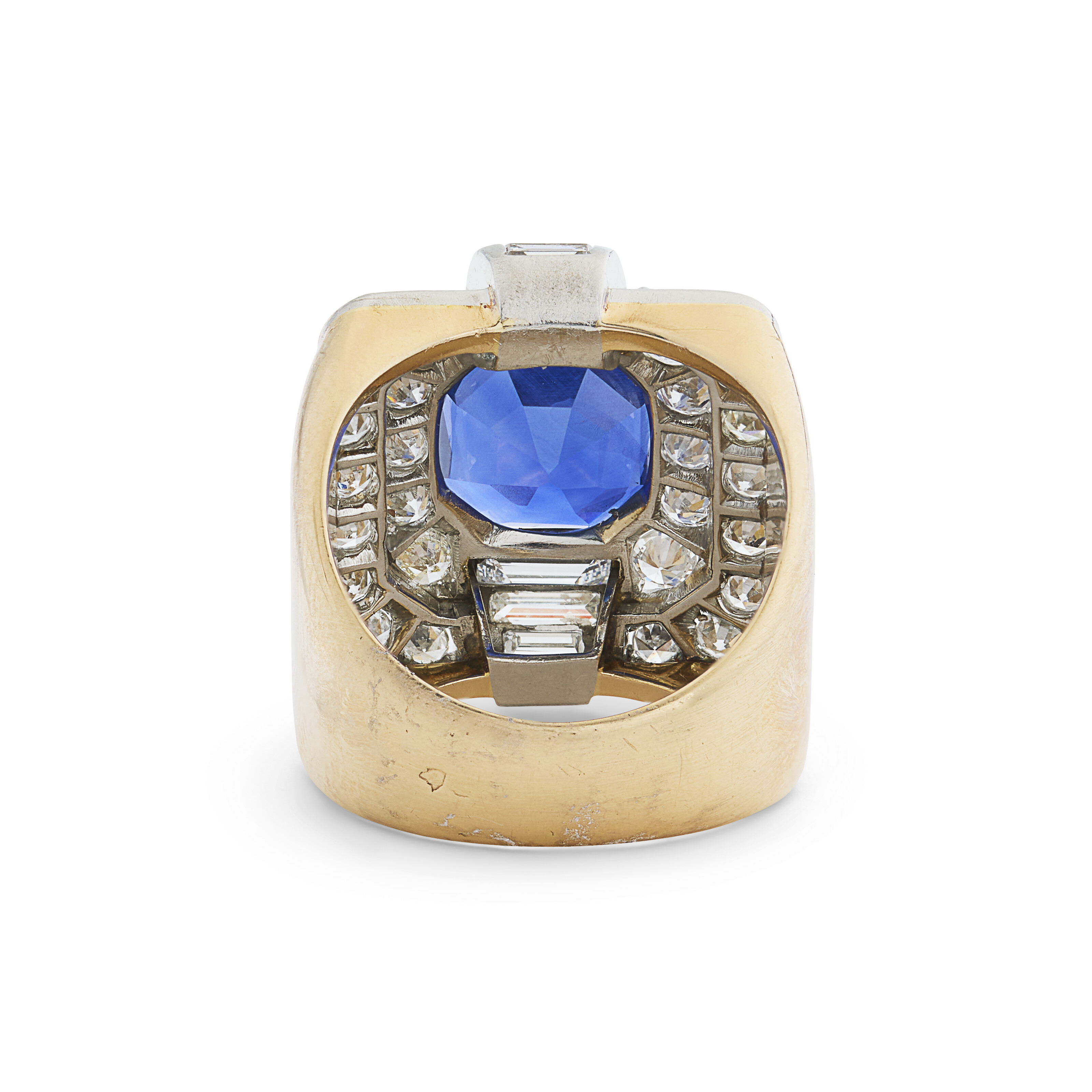 BAGUE SAPHIR ET DIAMANTS image 3