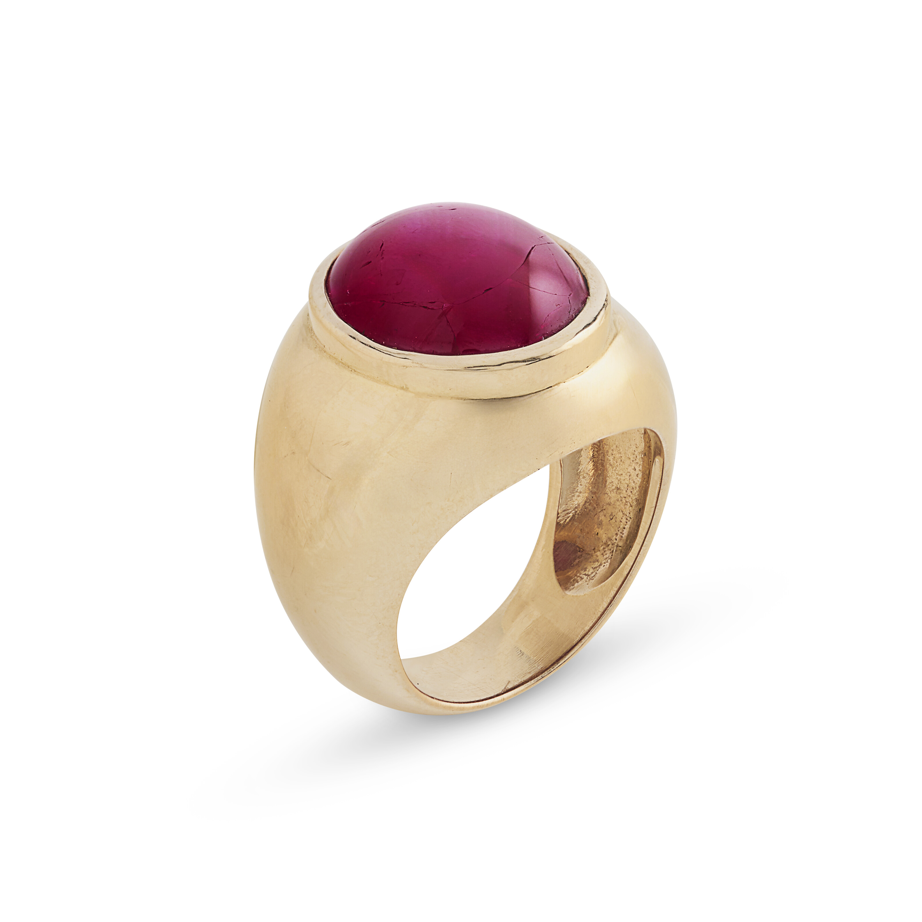 BAGUE RUBIS ÉTOILÉ image 2