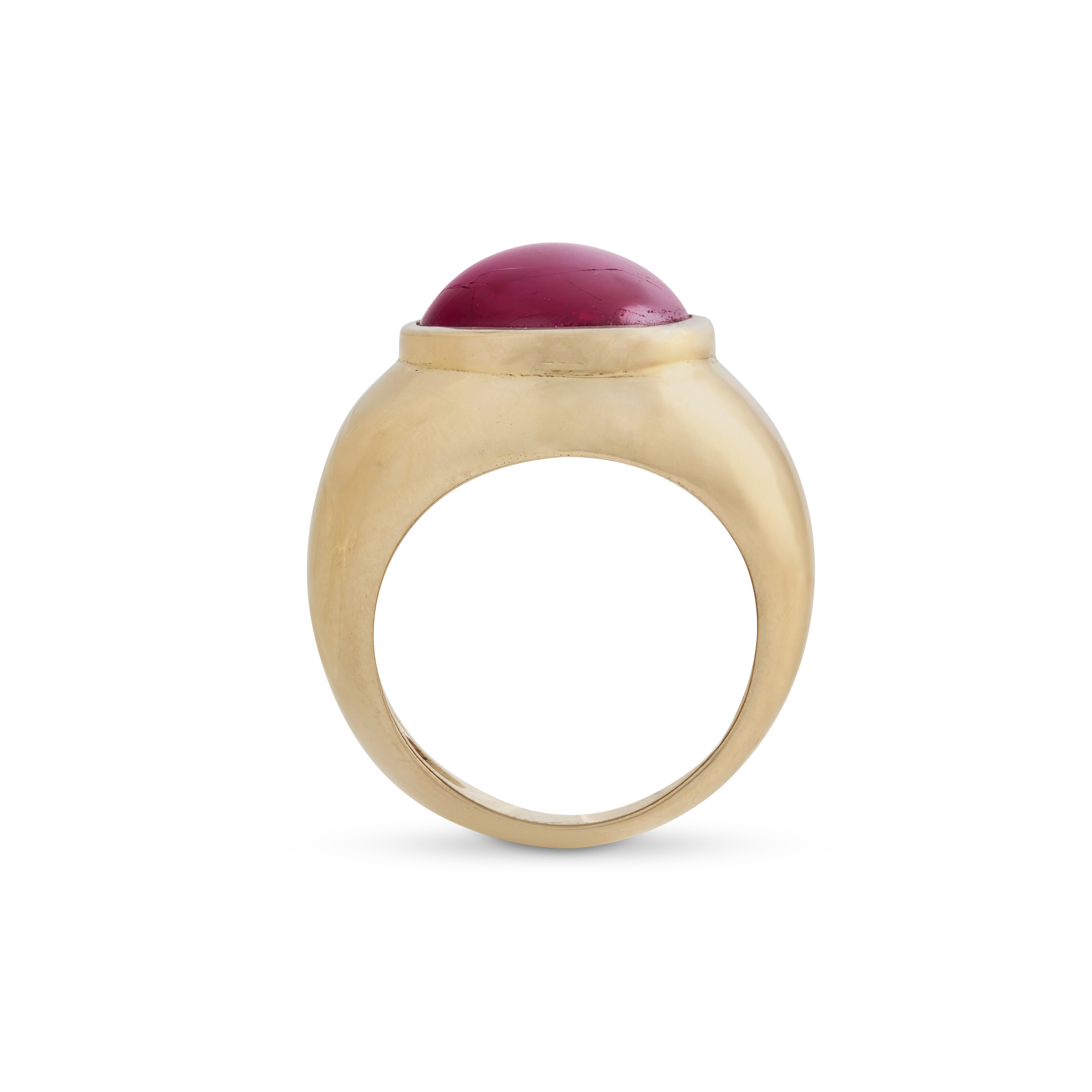 BAGUE RUBIS ÉTOILÉ image 3