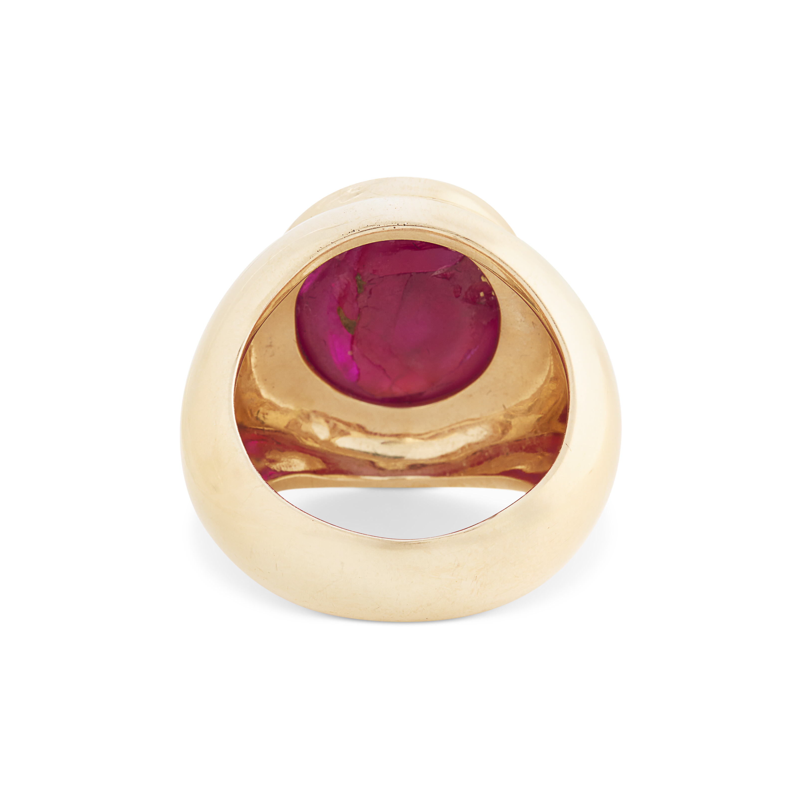 BAGUE RUBIS ÉTOILÉ image 4