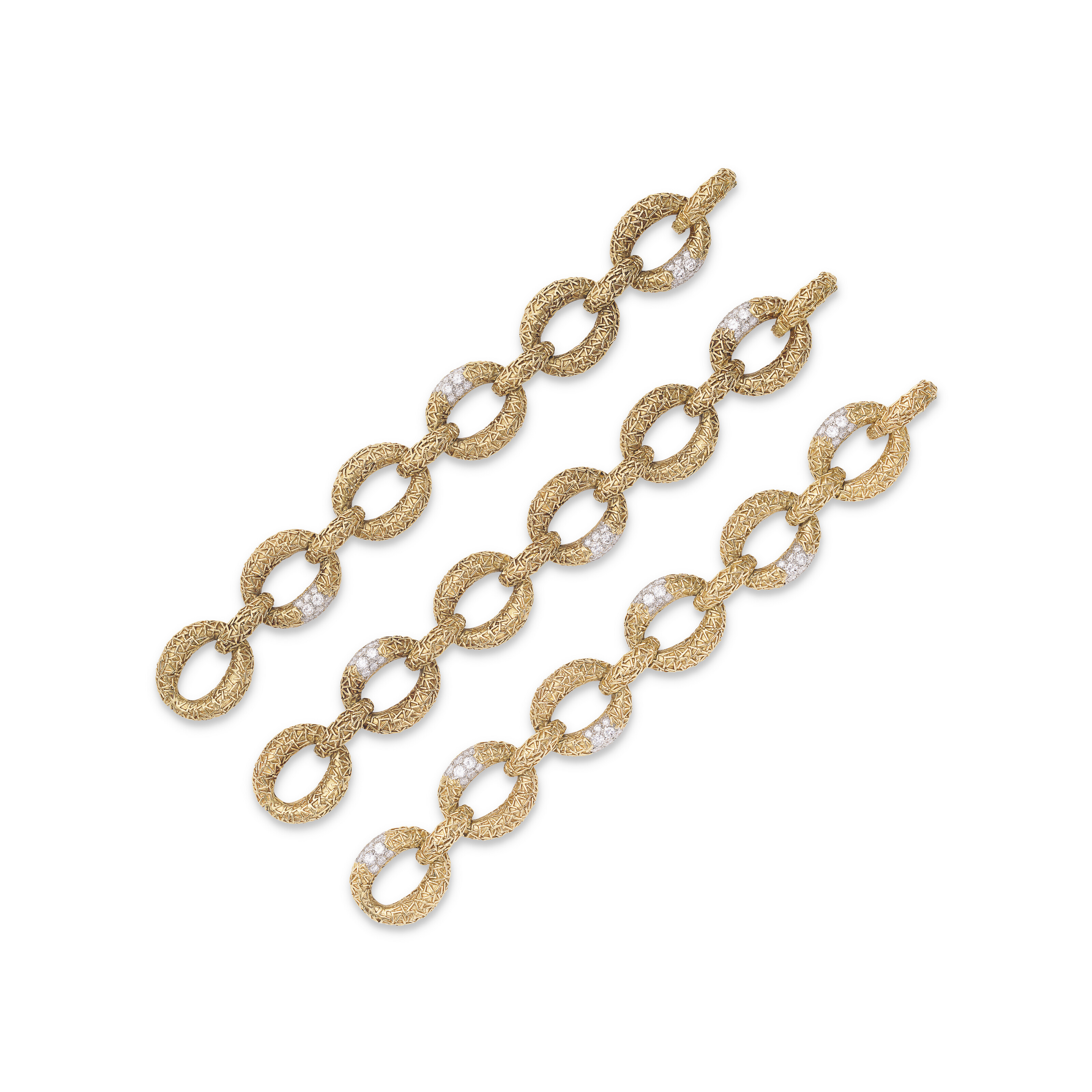 VAN CLEEF & ARPELS DEMI-PARURE TRANSFORMABLE DIAMANTS 'CHEVALERIE' image 6