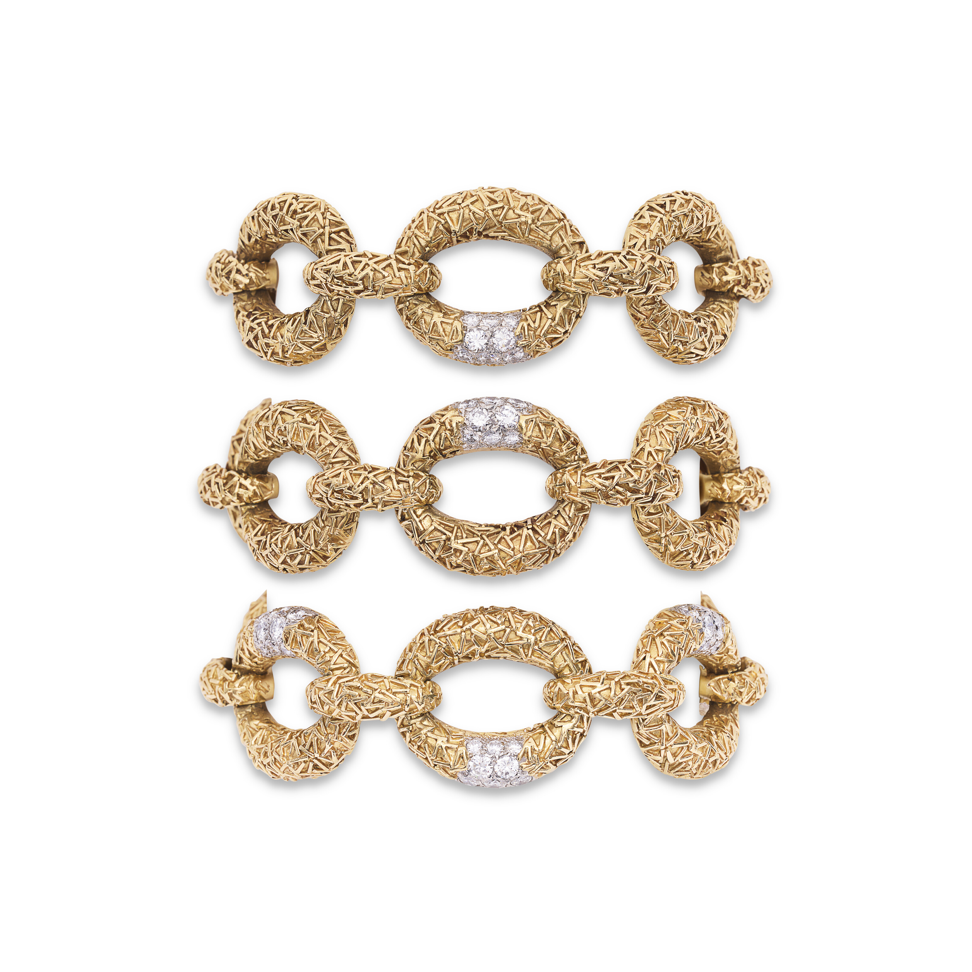 VAN CLEEF & ARPELS DEMI-PARURE TRANSFORMABLE DIAMANTS 'CHEVALERIE' image 8