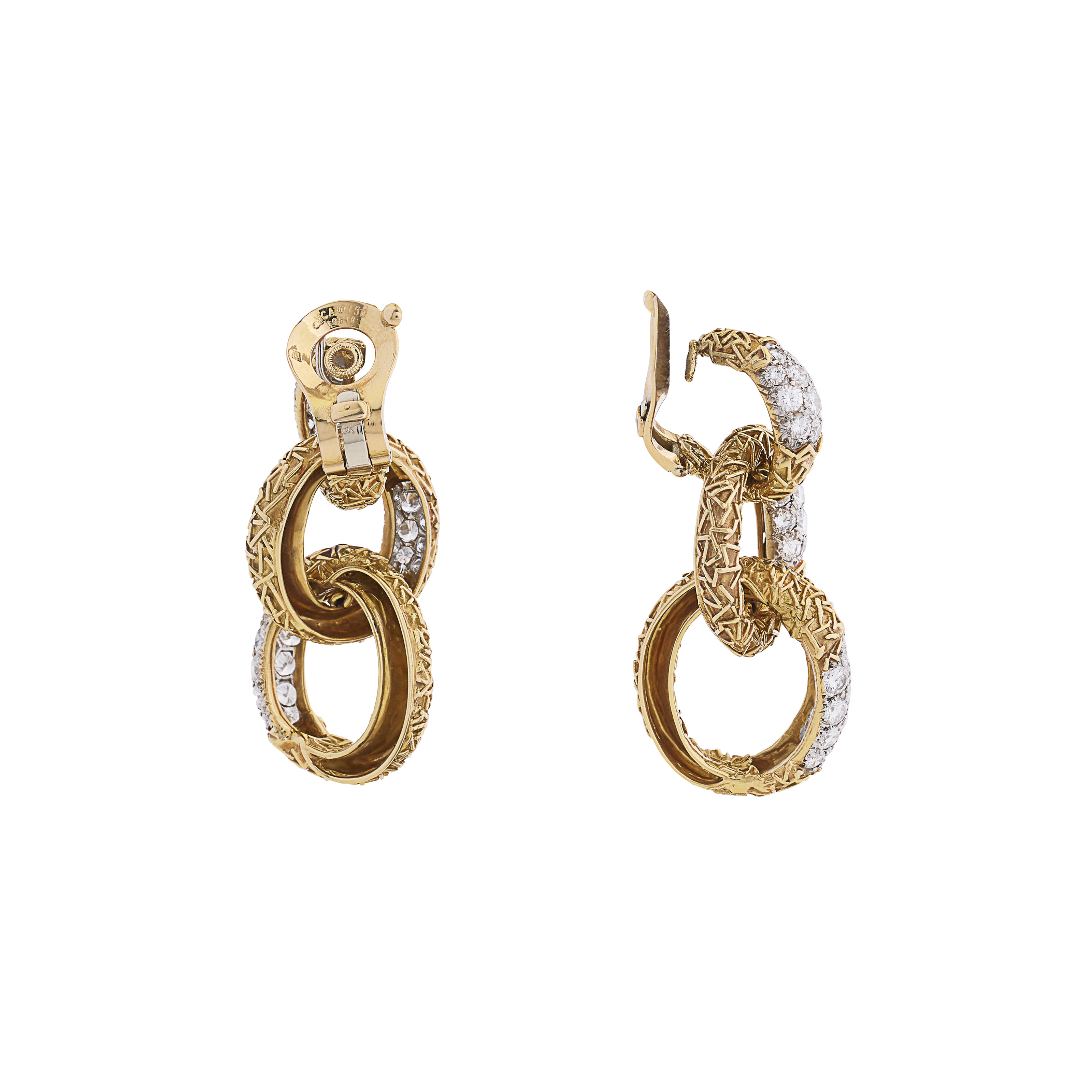 VAN CLEEF & ARPELS DEMI-PARURE TRANSFORMABLE DIAMANTS 'CHEVALERIE' image 10