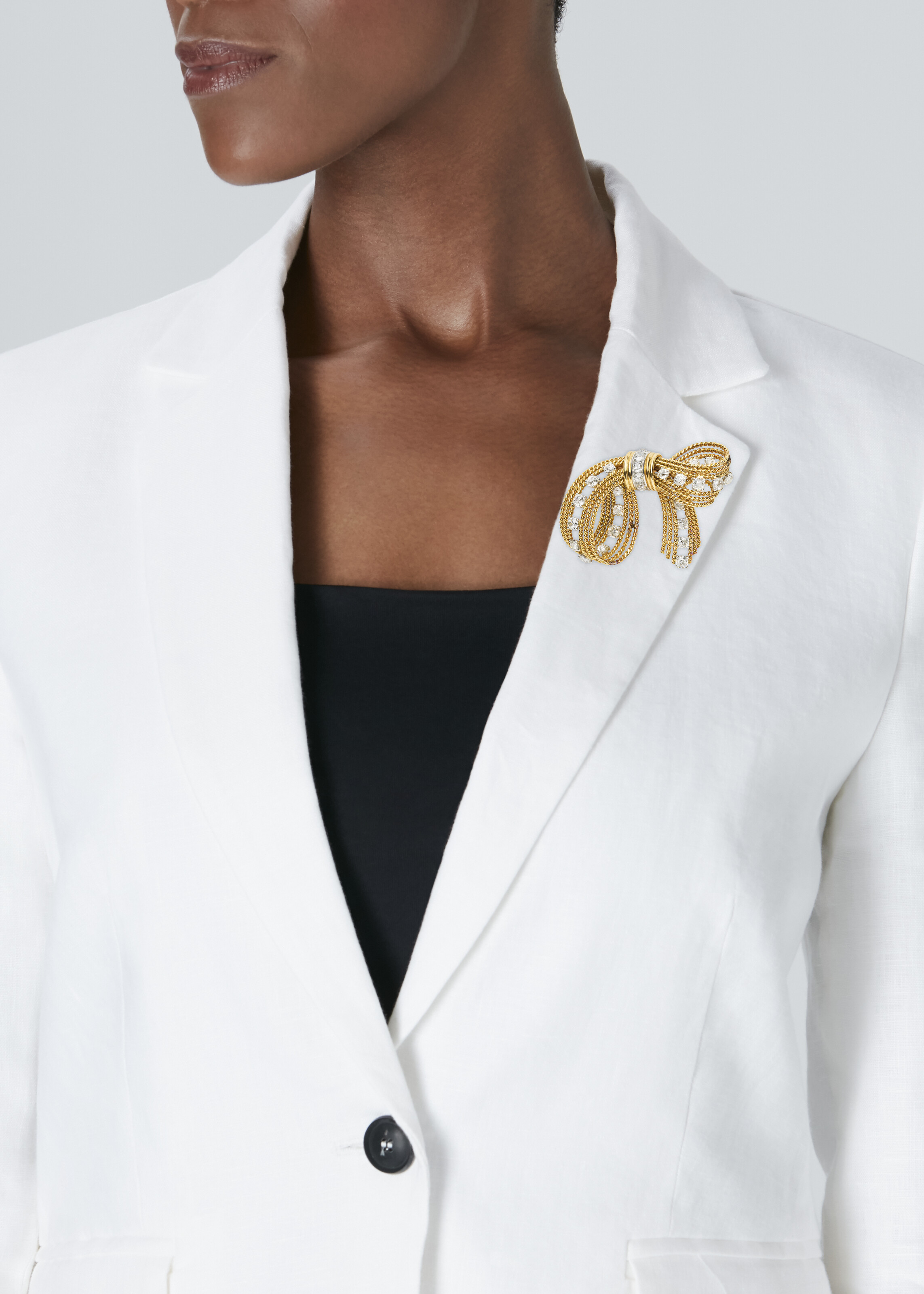 MONTURE CARTIER BROCHE DIAMANTS image 3