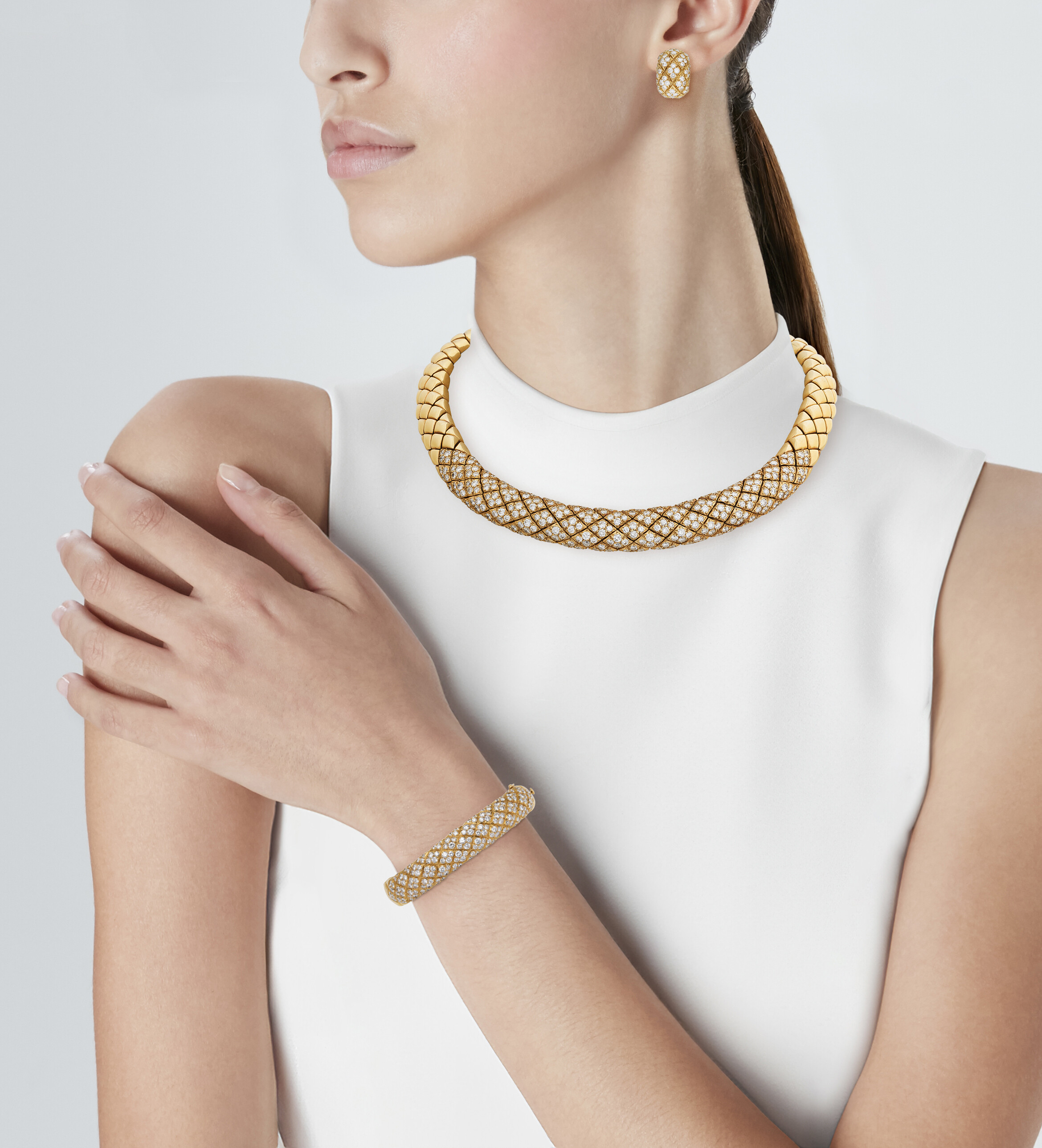 VAN CLEEF & ARPELS PARURE DIAMANTS image 12