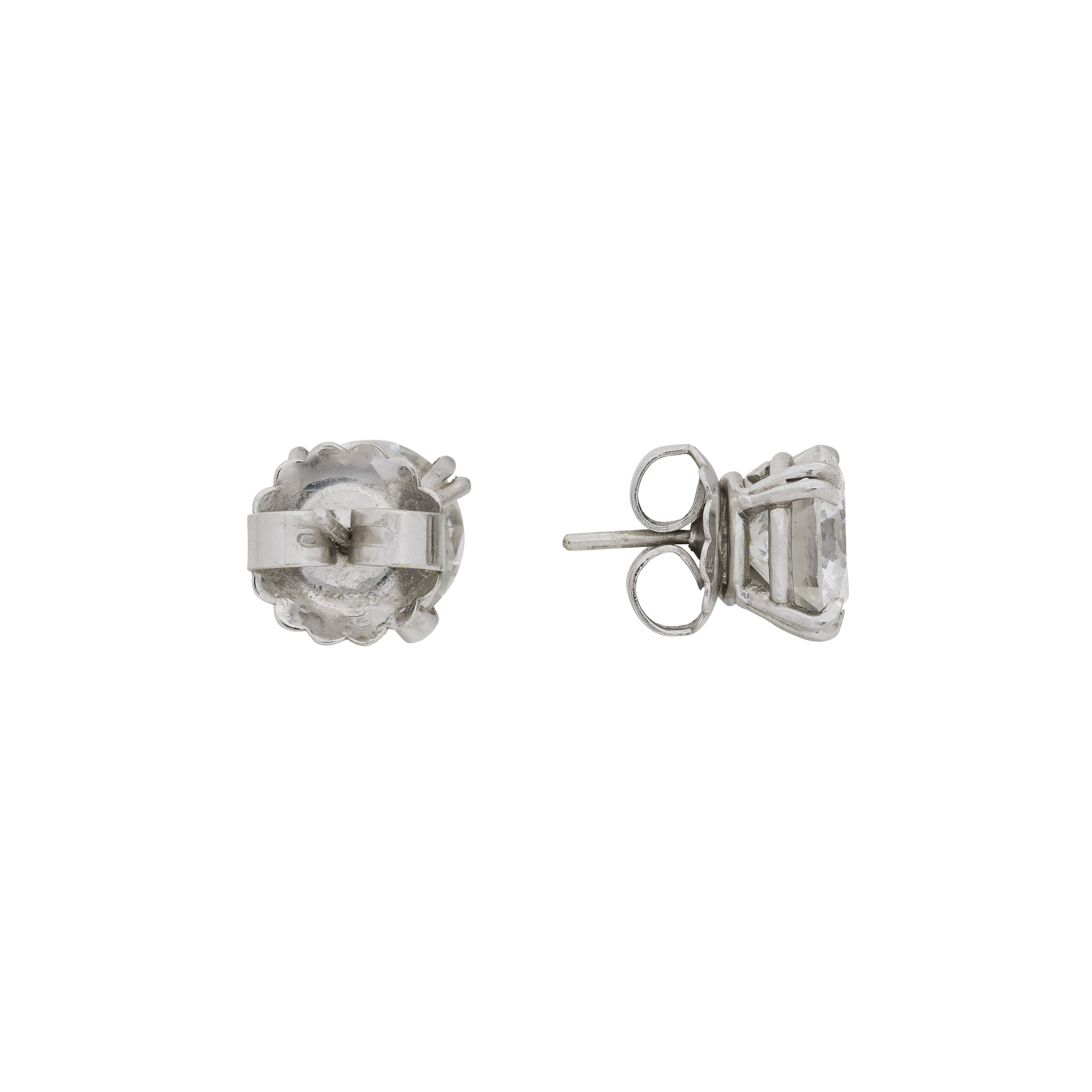 HARRY WINSTON PAIRE DE BOUCLES D'OREILLES DIAMANTS image 2