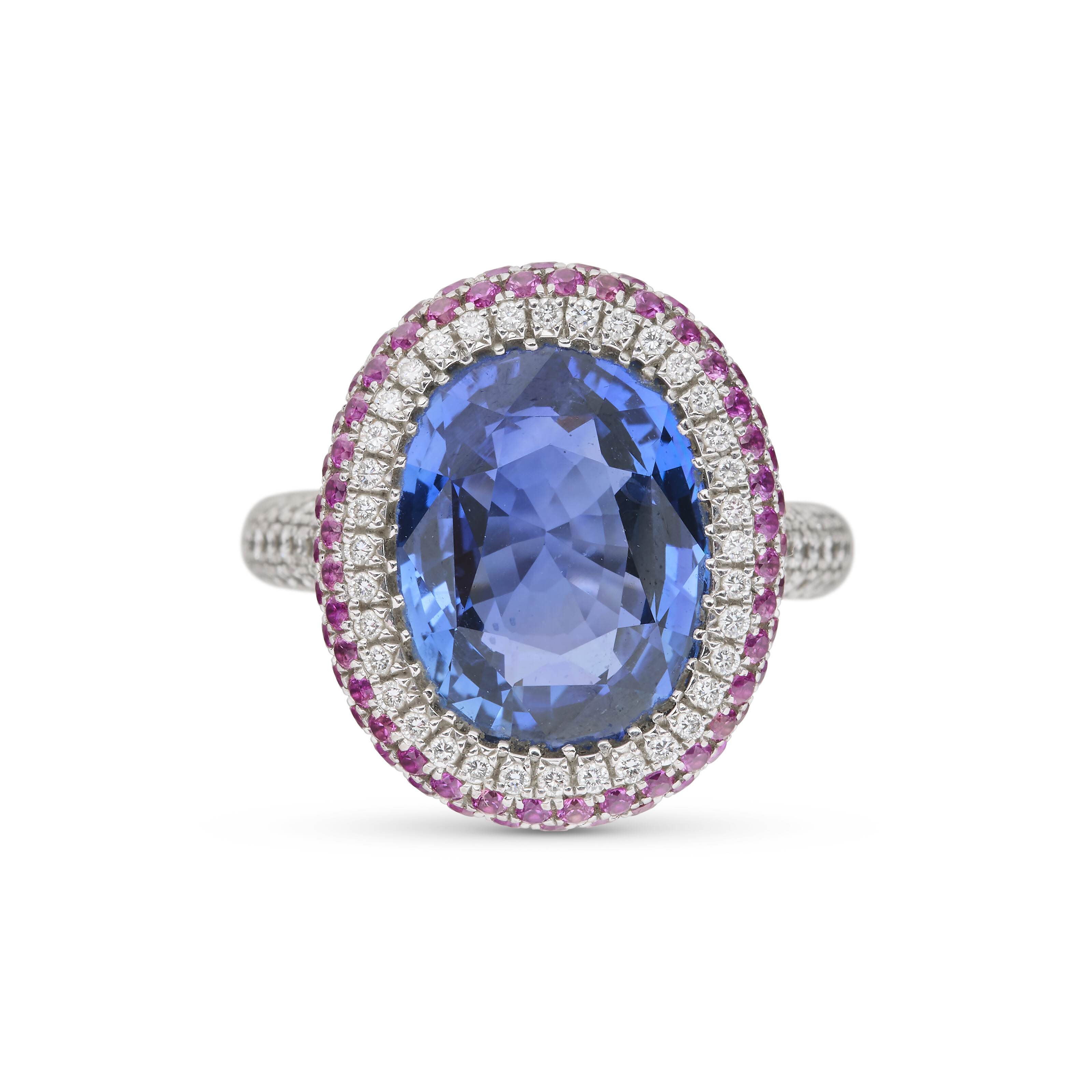 BAGUE SAPHIR, SAPHIRS DE COULEUR ET DIAMANTS