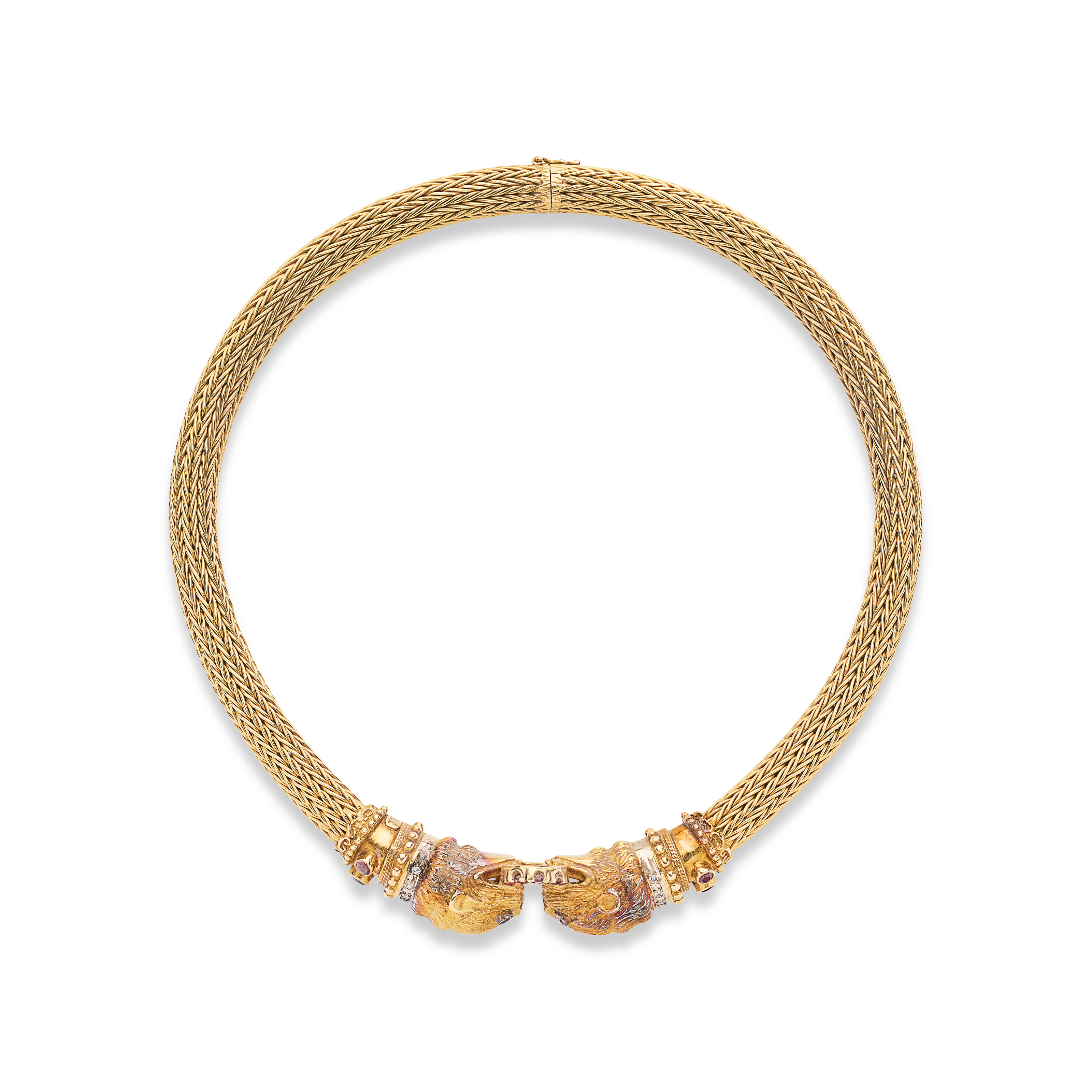 ILIAS LALAOUNIS COLLIER RUBIS, SAPHIRS ET DIAMANTS image 2