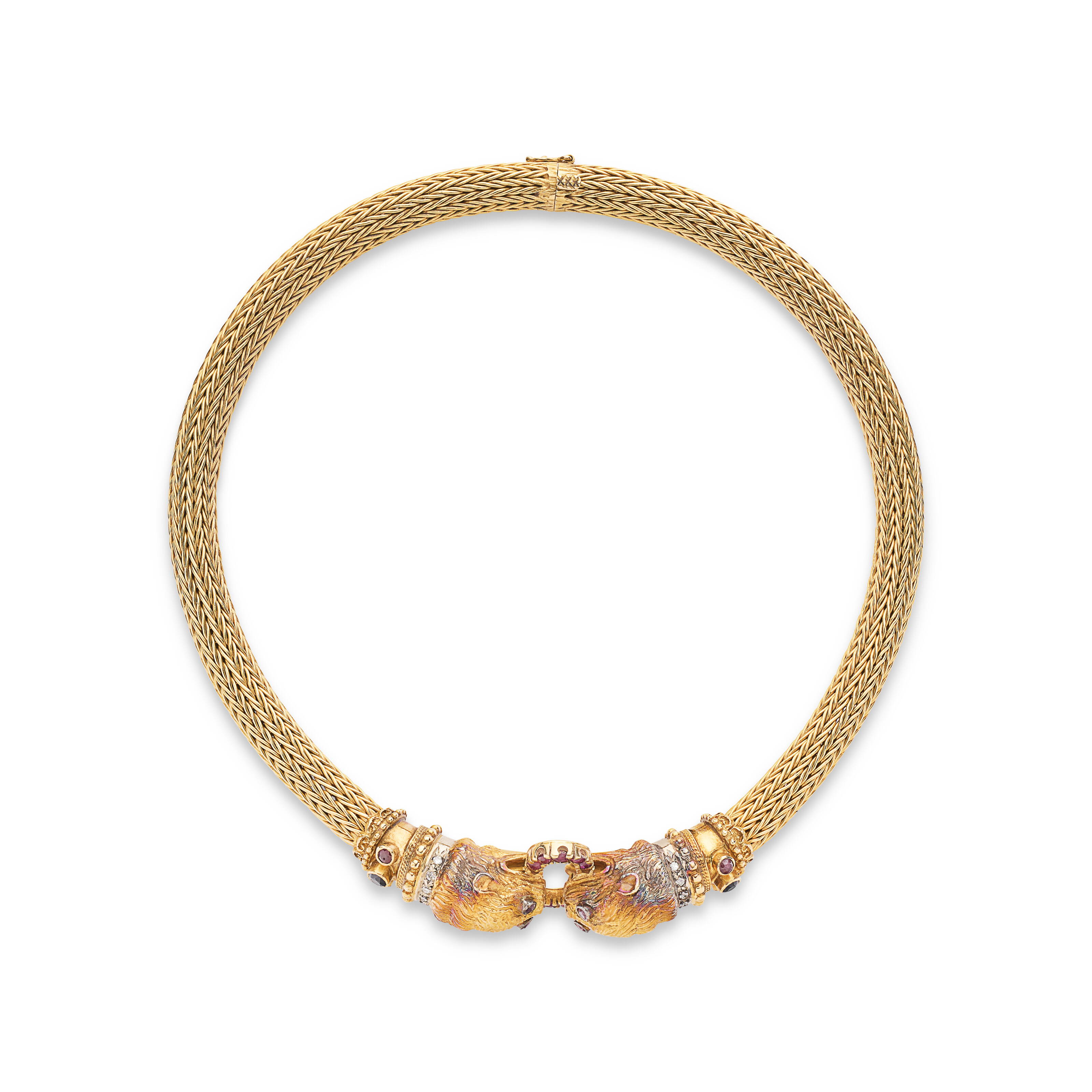 ILIAS LALAOUNIS COLLIER RUBIS, SAPHIRS ET DIAMANTS image 3