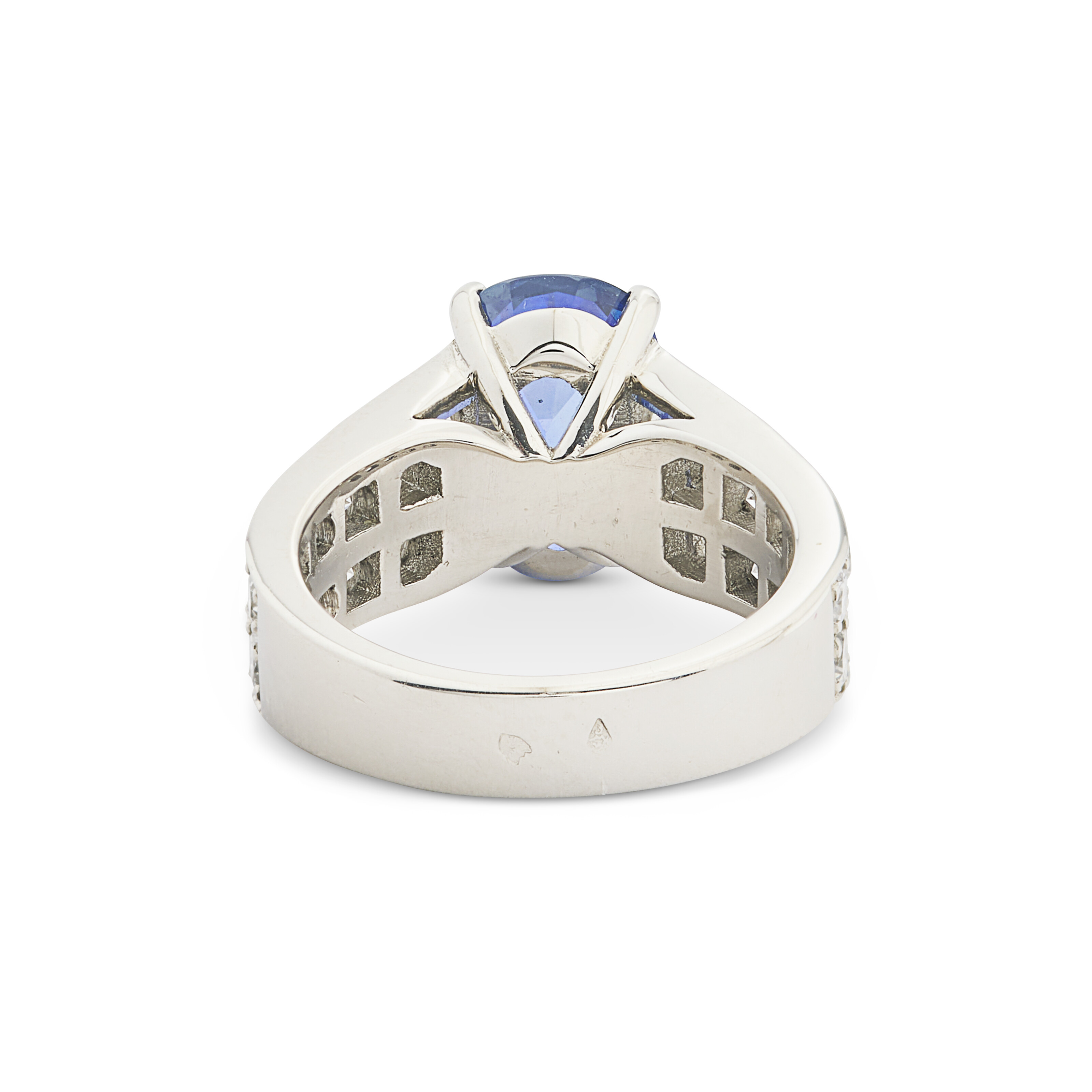 BAGUE SAPHIR ET DIAMANTS image 2