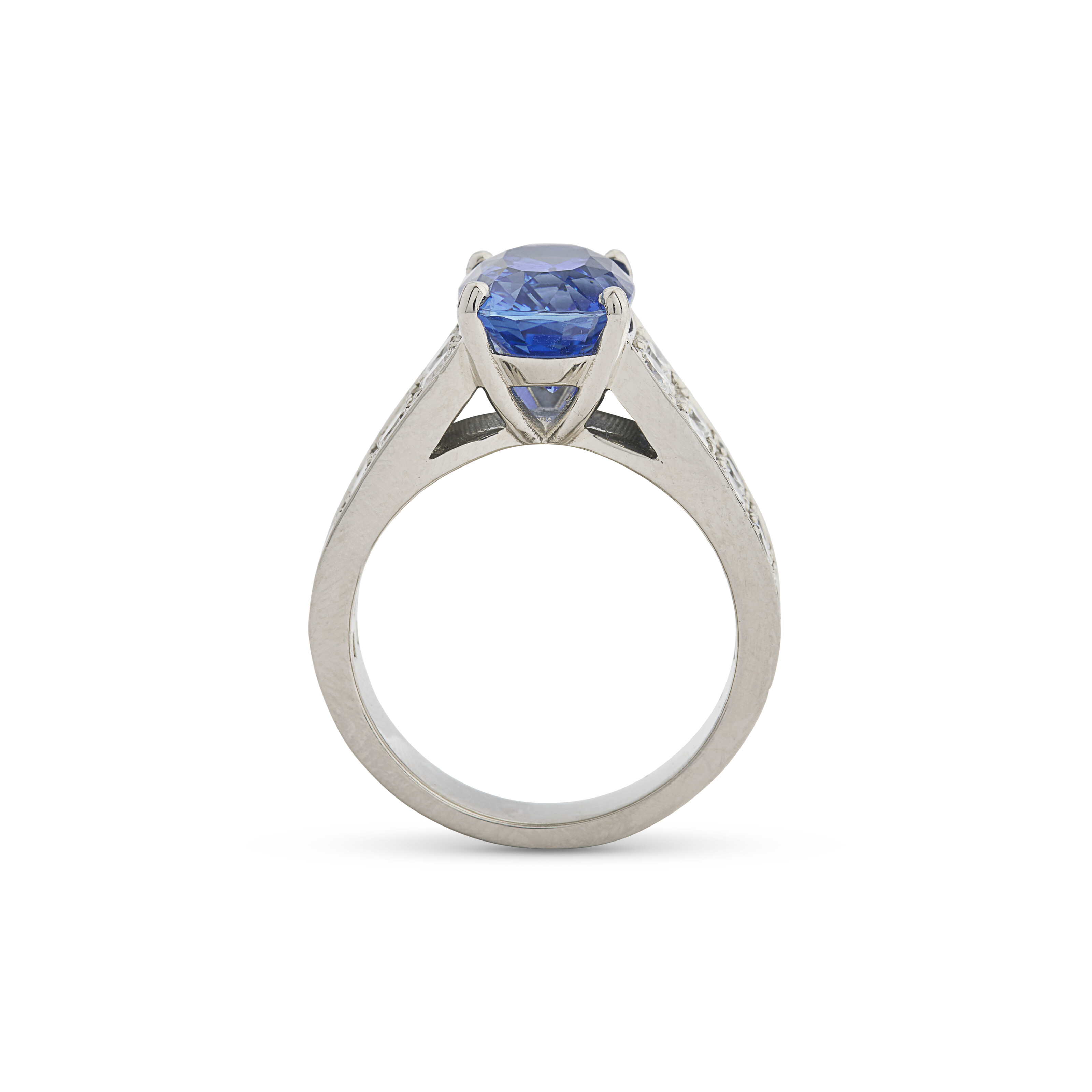 BAGUE SAPHIR ET DIAMANTS image 3