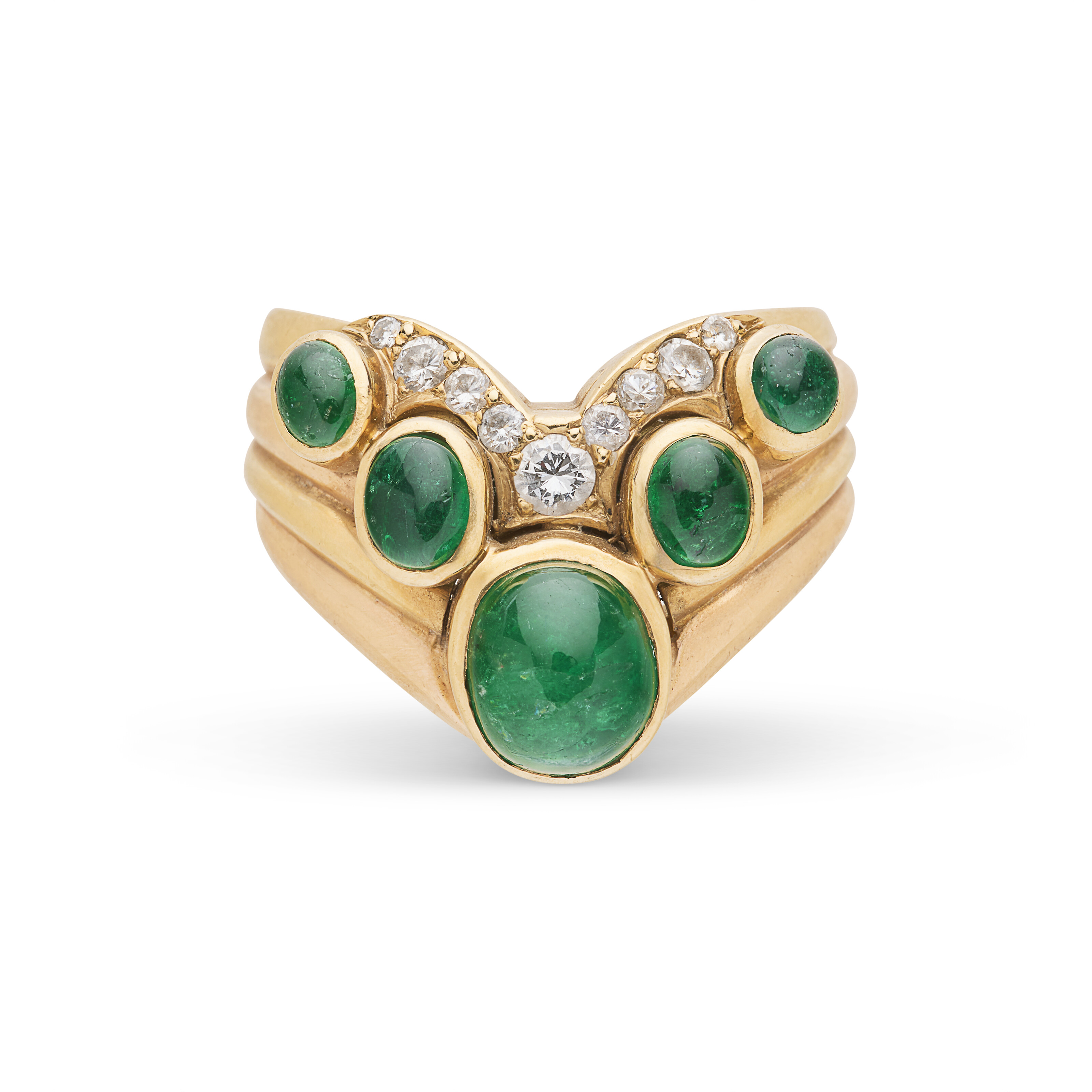 PIAGET MONTRE ÉMERAUDES ET DIAMANTS ACCOMPAGNÉE D'UNE PARURE ÉMERAUDES ET DIAMANTS NON SIGNÉE image 13