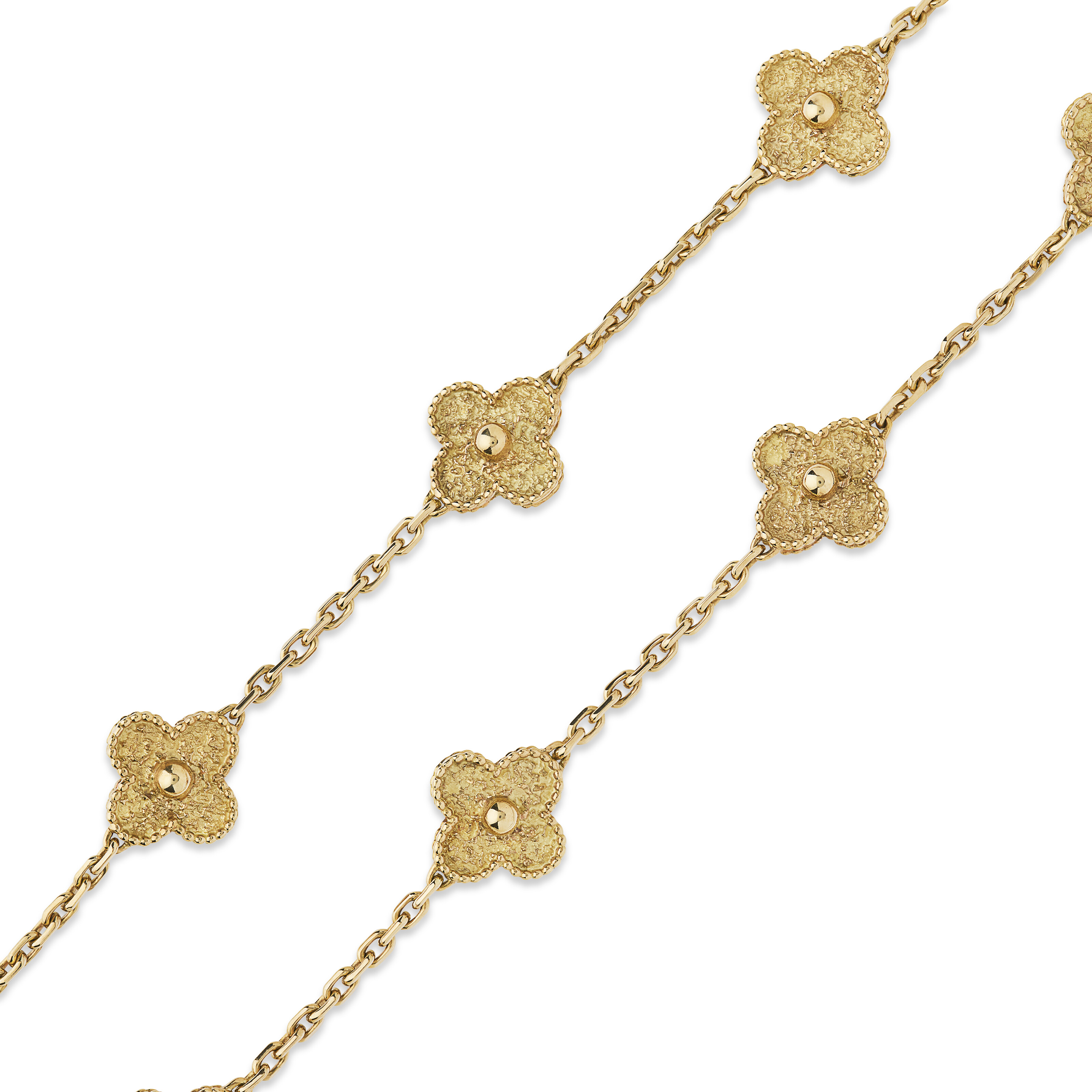 ATTRIBUÉ À VAN CLEEF & ARPELS SAUTOIR OR 'ALHAMBRA' image 2