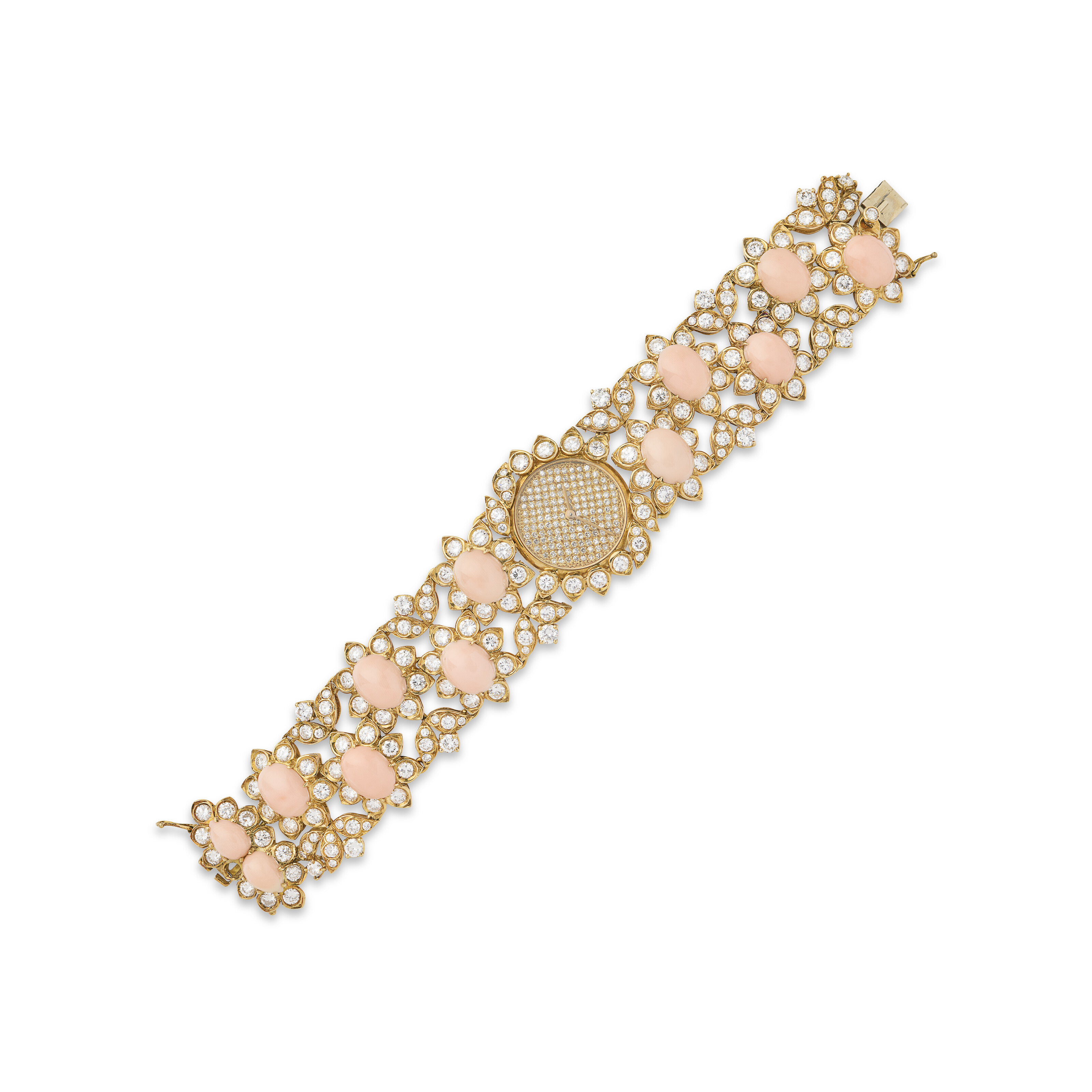 PARURE CORAIL ET DIAMANTS image 7