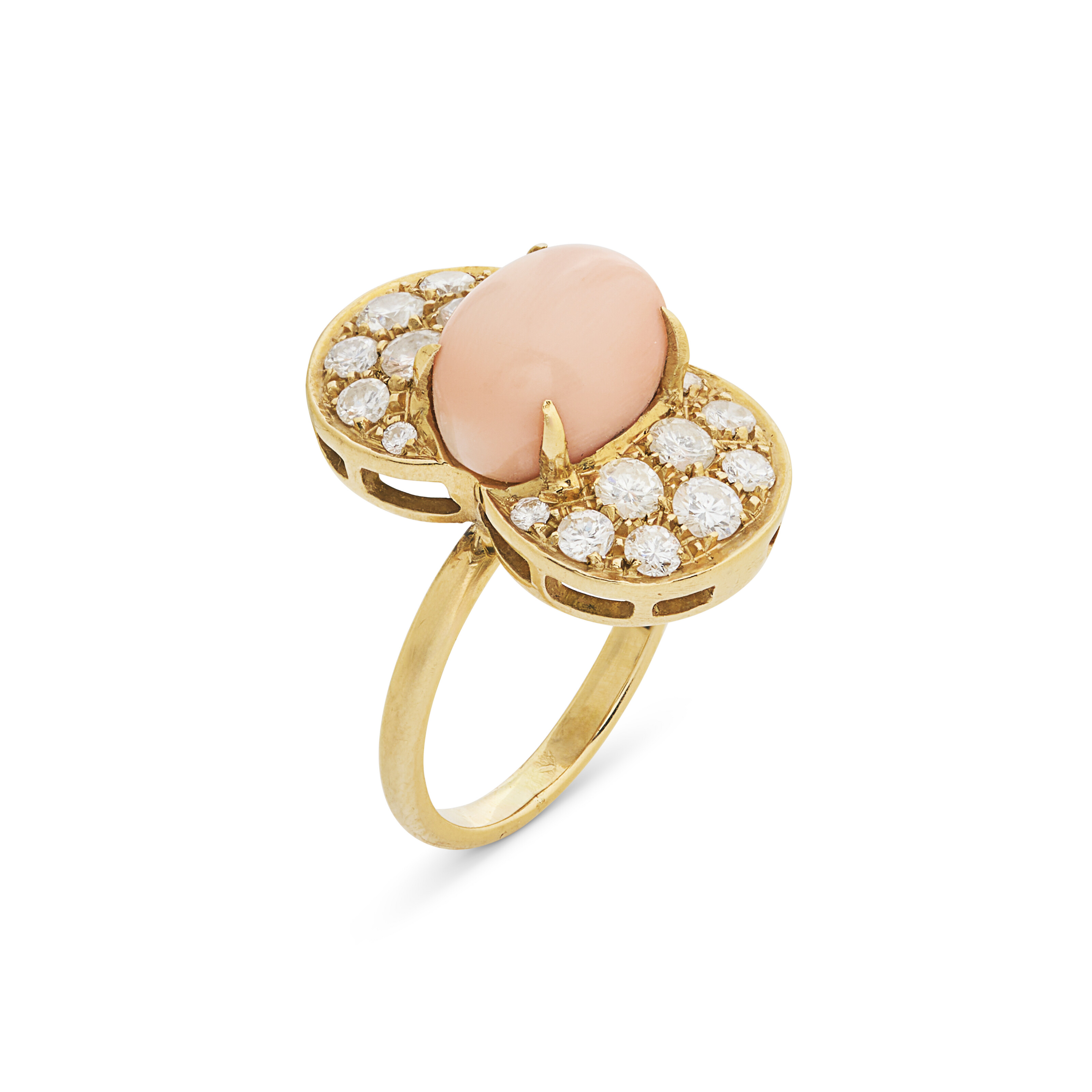 PARURE CORAIL ET DIAMANTS image 9