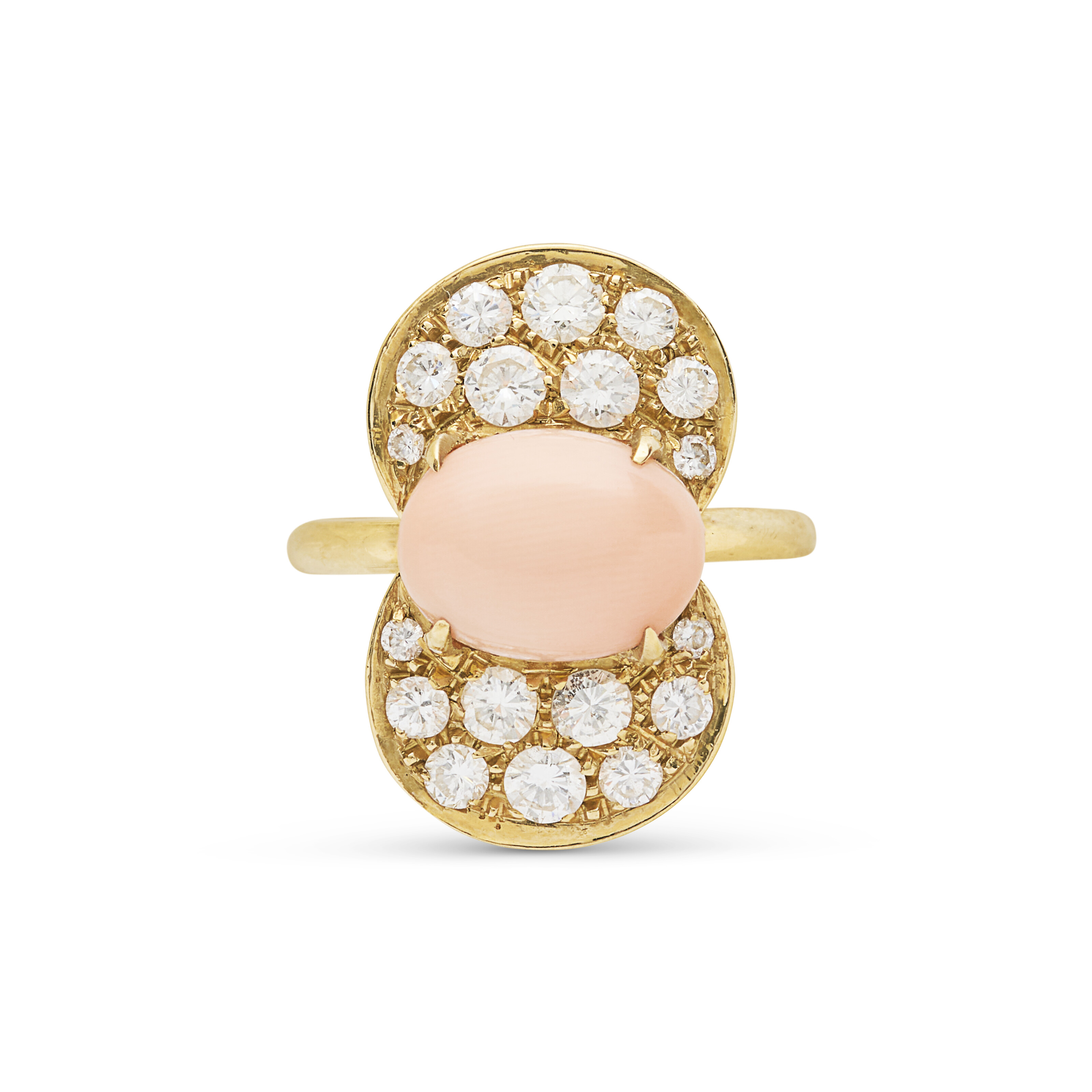 PARURE CORAIL ET DIAMANTS image 10