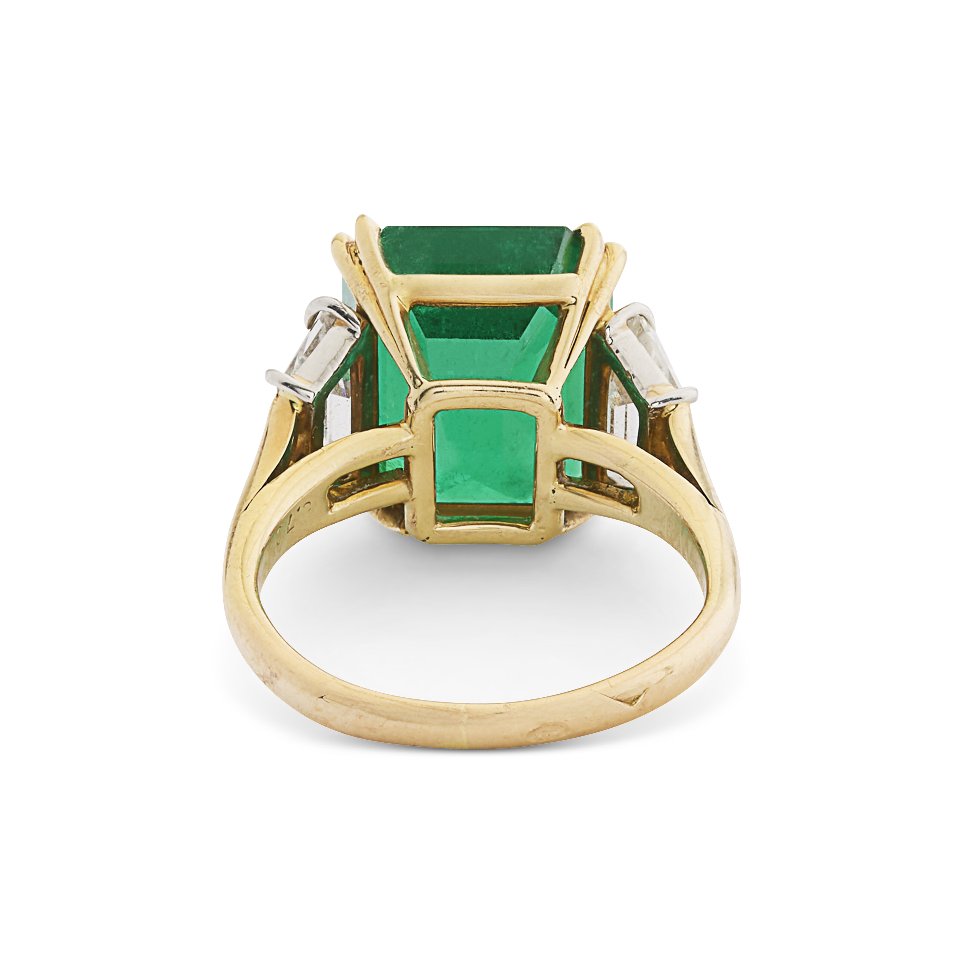 HARRY WINSTON BAGUE ÉMERAUDE ET DIAMANTS image 3