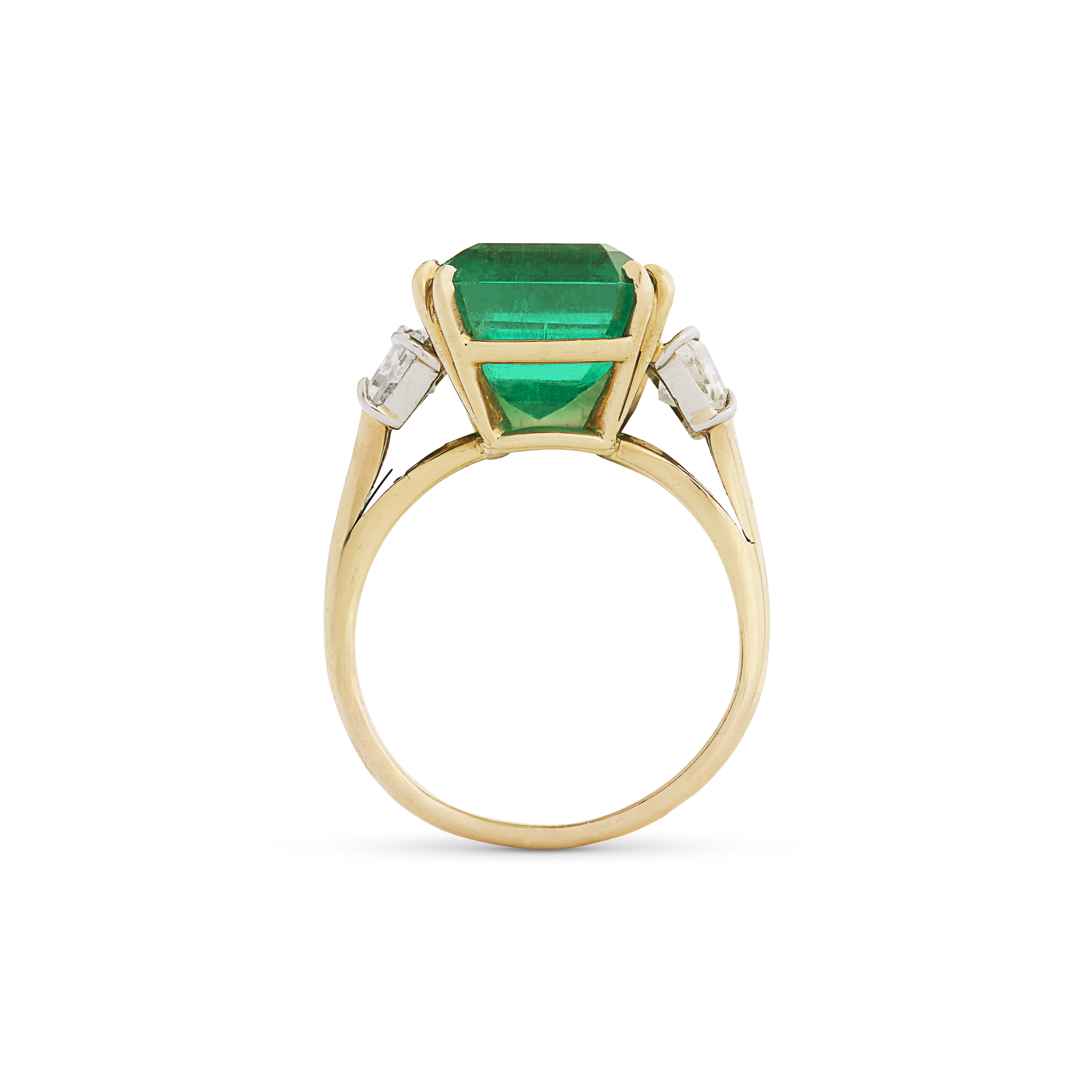 HARRY WINSTON BAGUE ÉMERAUDE ET DIAMANTS image 4