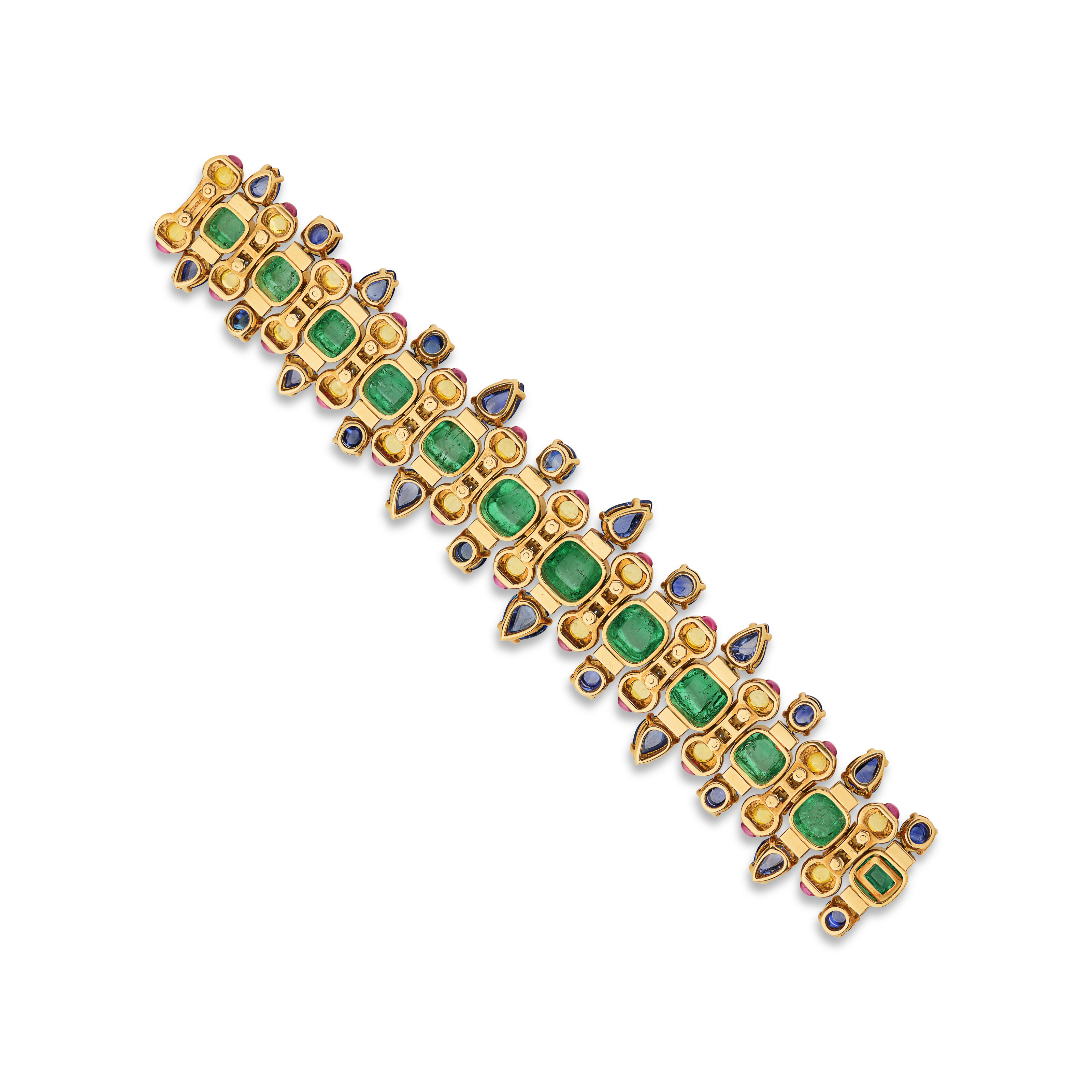 BULGARI BRACELET PIERRES DE COULEUR ET DIAMANTS image 3