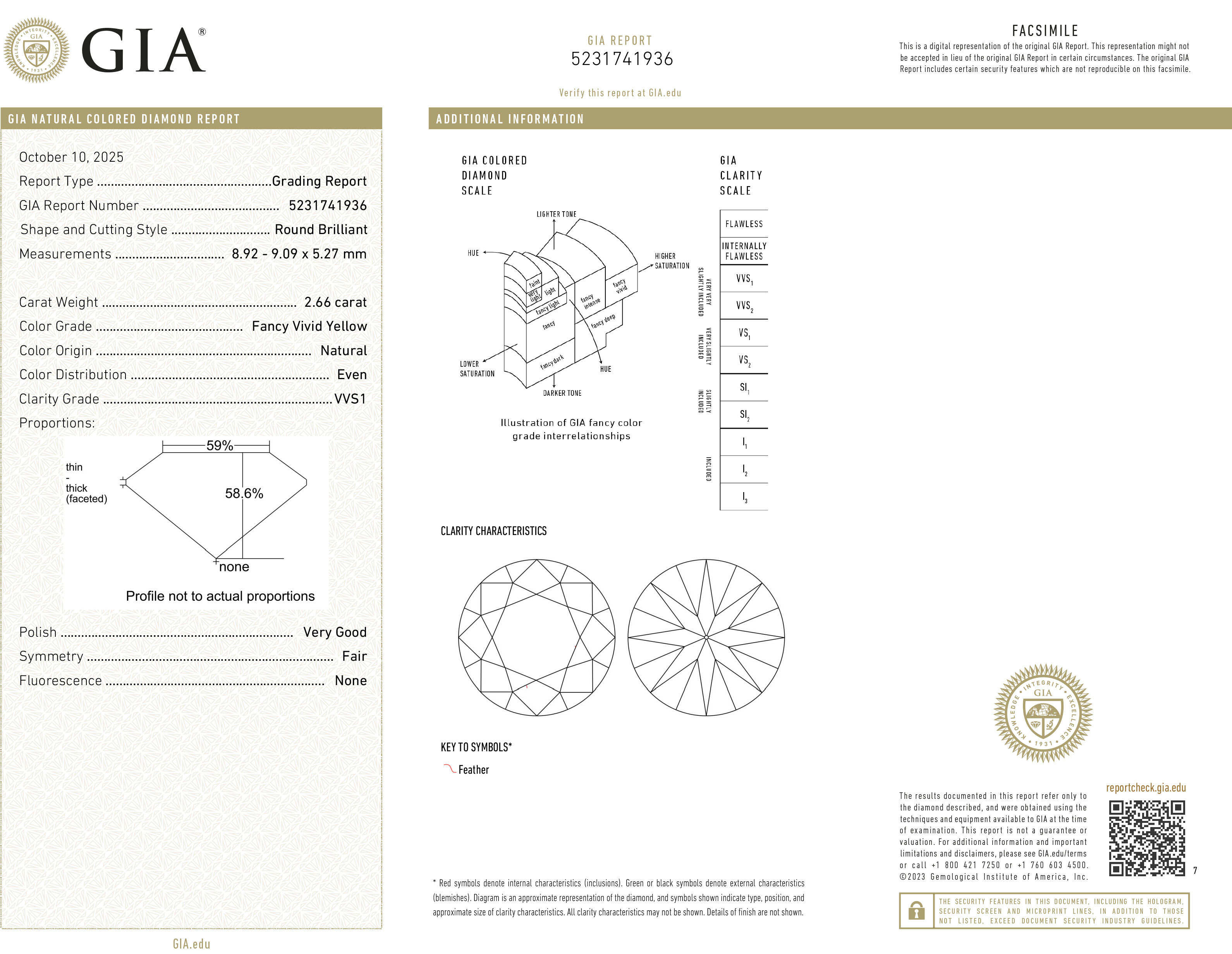 HARRY WINSTON BAGUE DIAMANT DE COULEUR ET DIAMANTS image 6