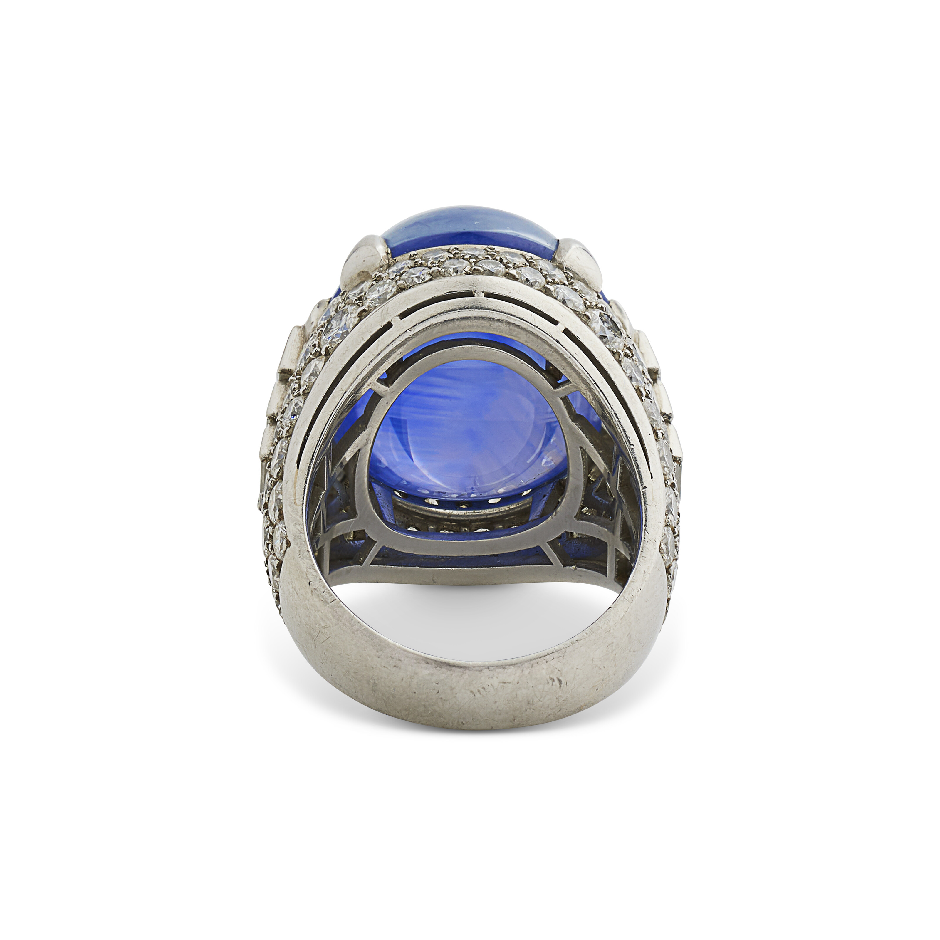 BULGARI BAGUE SAPHIR ET DIAMANTS ‘TROMBINO’ image 4