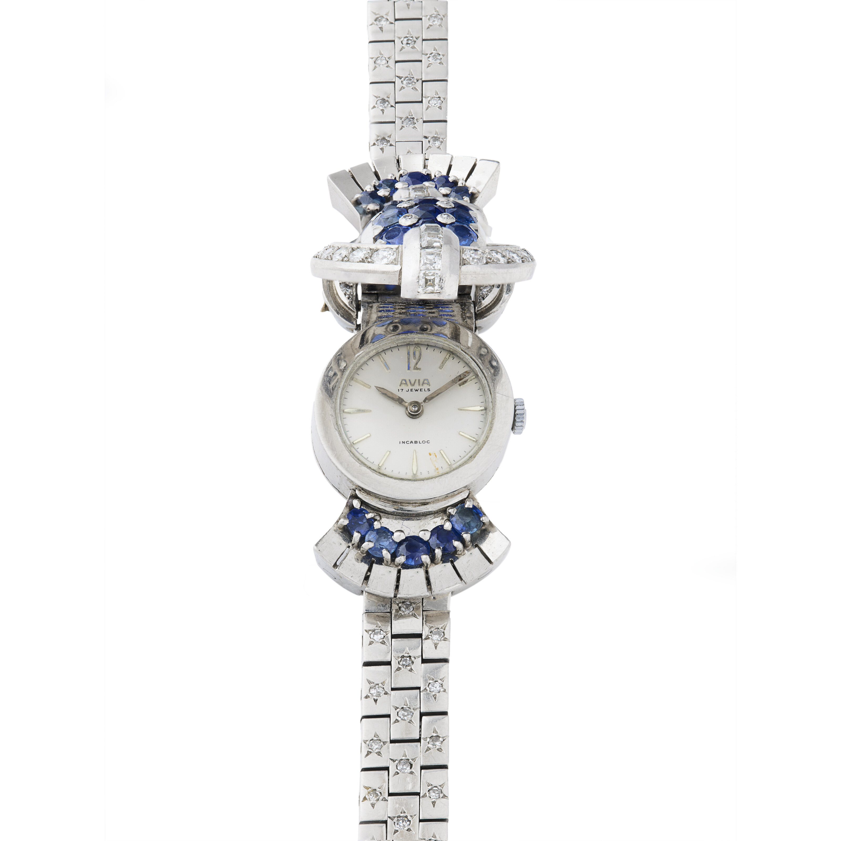 MONTRE SAPHIRS ET DIAMANTS image 4