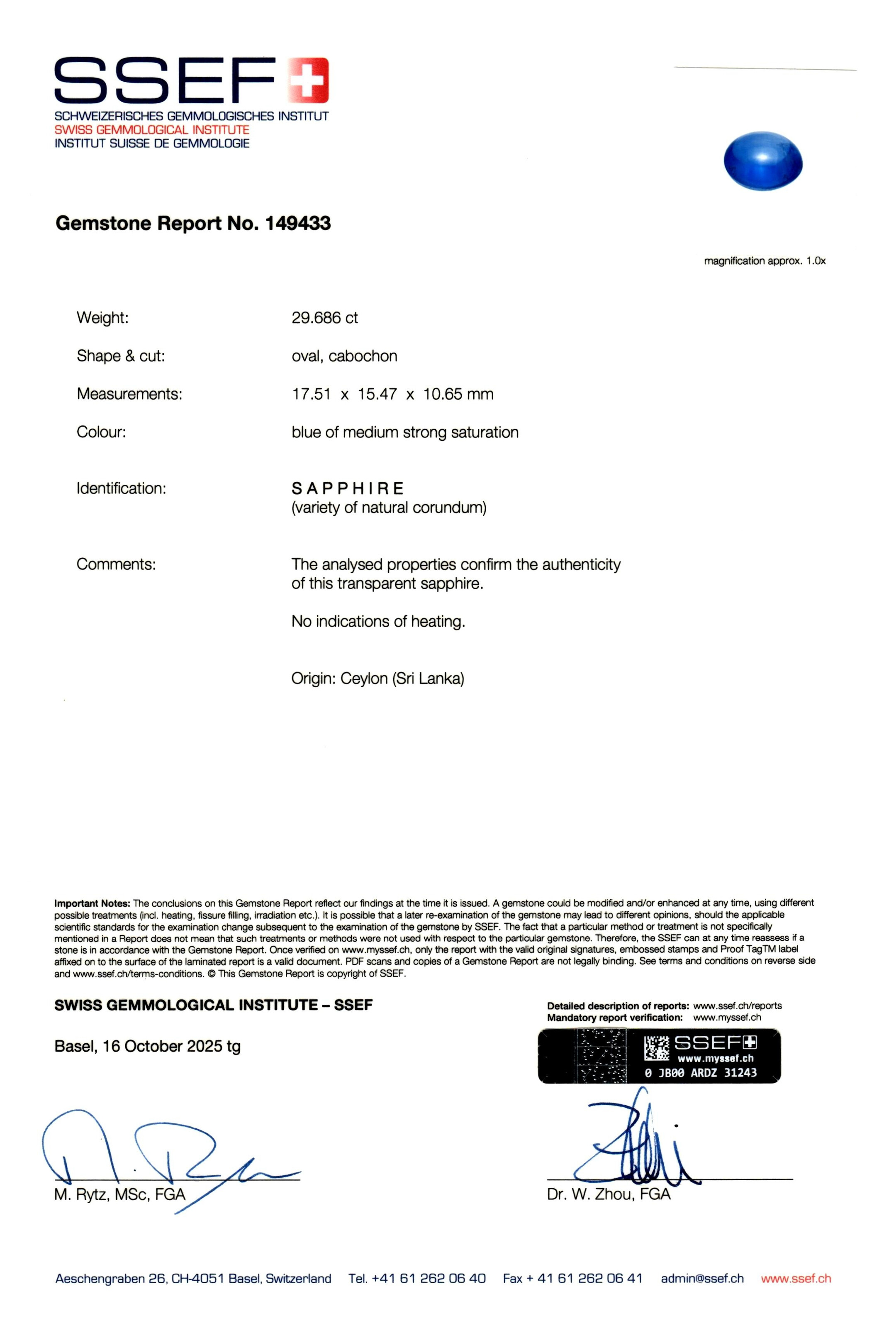 BULGARI BROCHE SAPHIR ET DIAMANTS ACCOMPAGNÉE D’UN COLLIER RAS-DE-COU PERLES DE CULTURE, SAPHIRS ET DIAMANTS NON SIGNÉ image 8