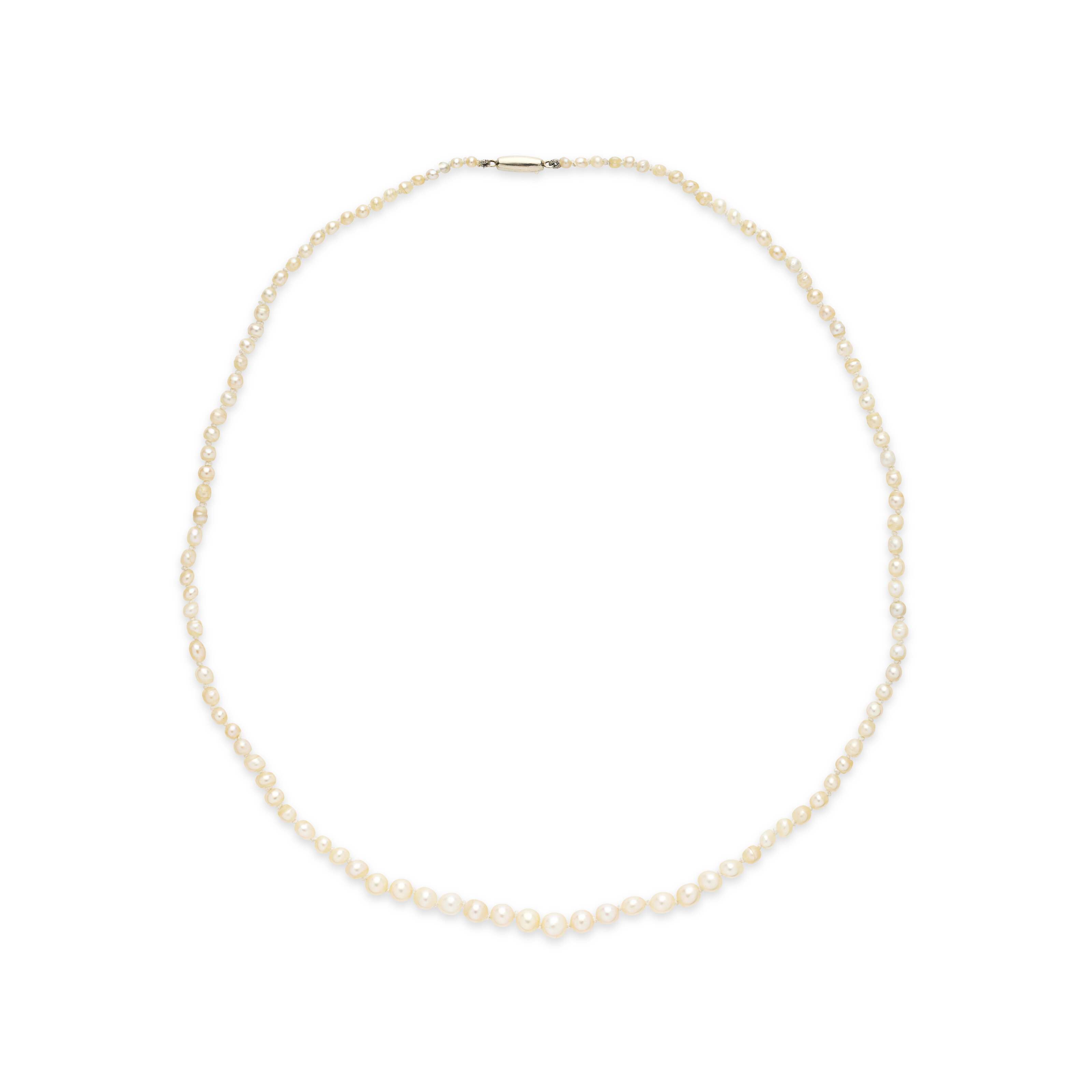 CINQ COLLIERS DE PERLES, ÉMERAUDE ET DIAMANTS image 12