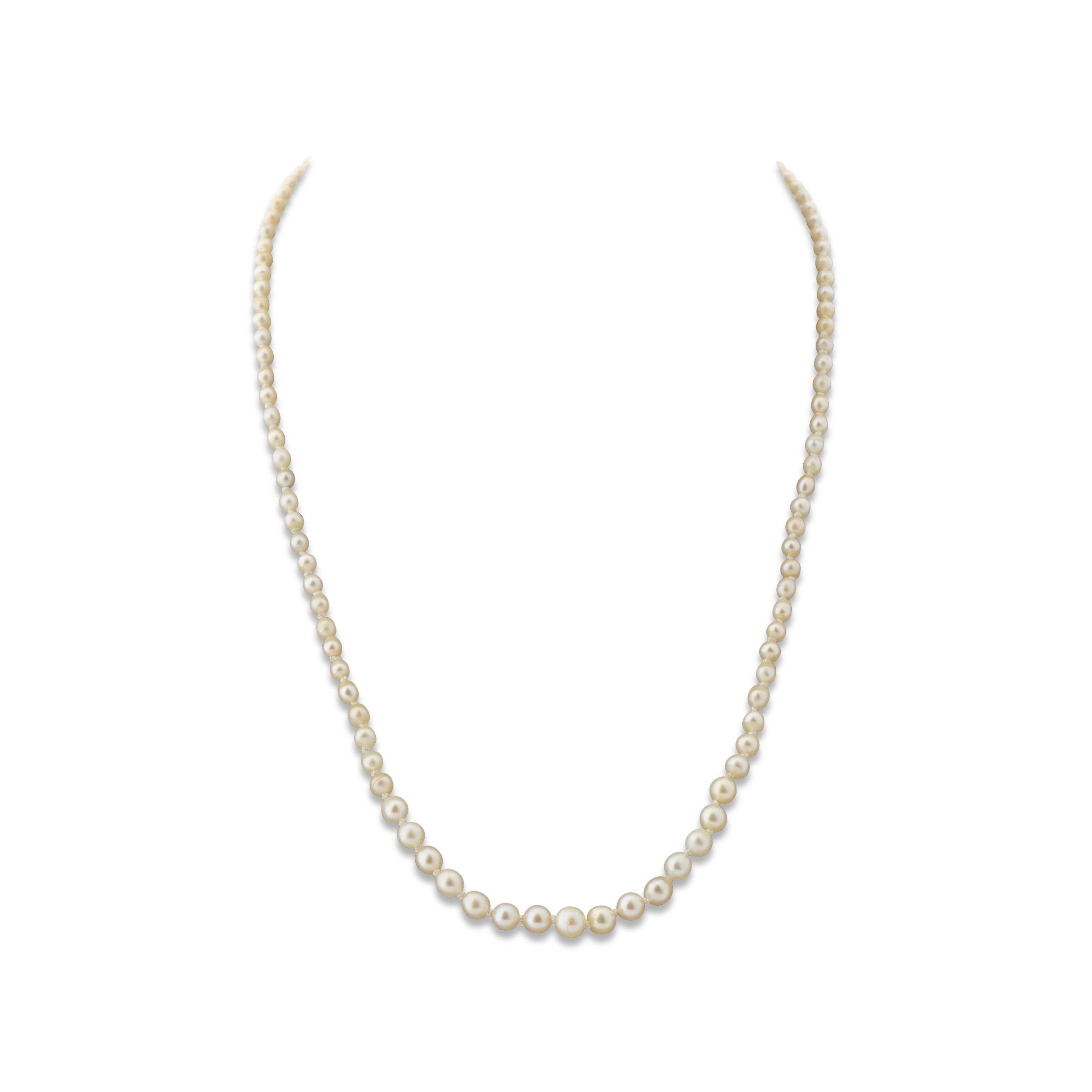 CINQ COLLIERS DE PERLES, ÉMERAUDE ET DIAMANTS image 15