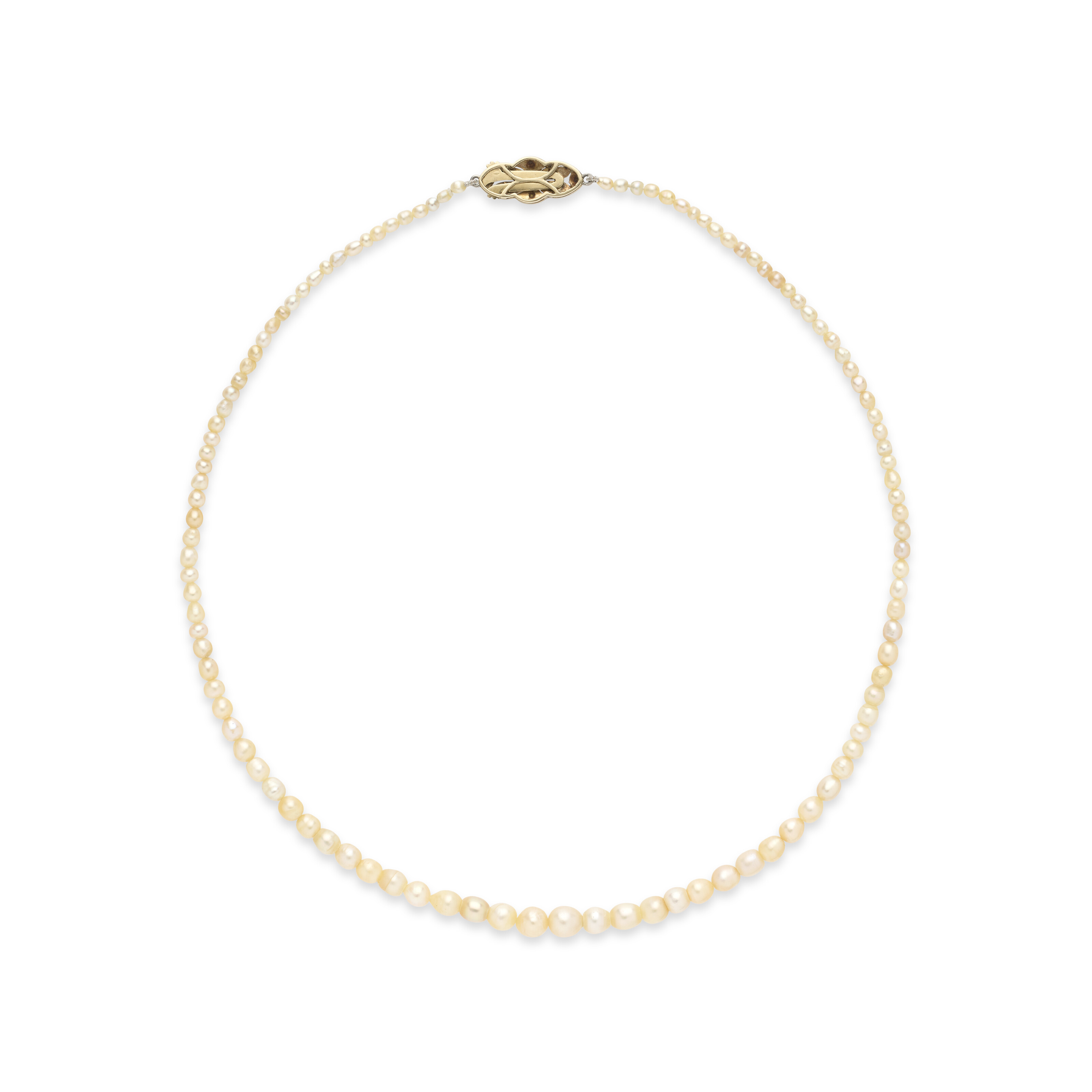 CINQ COLLIERS DE PERLES, ÉMERAUDE ET DIAMANTS image 18