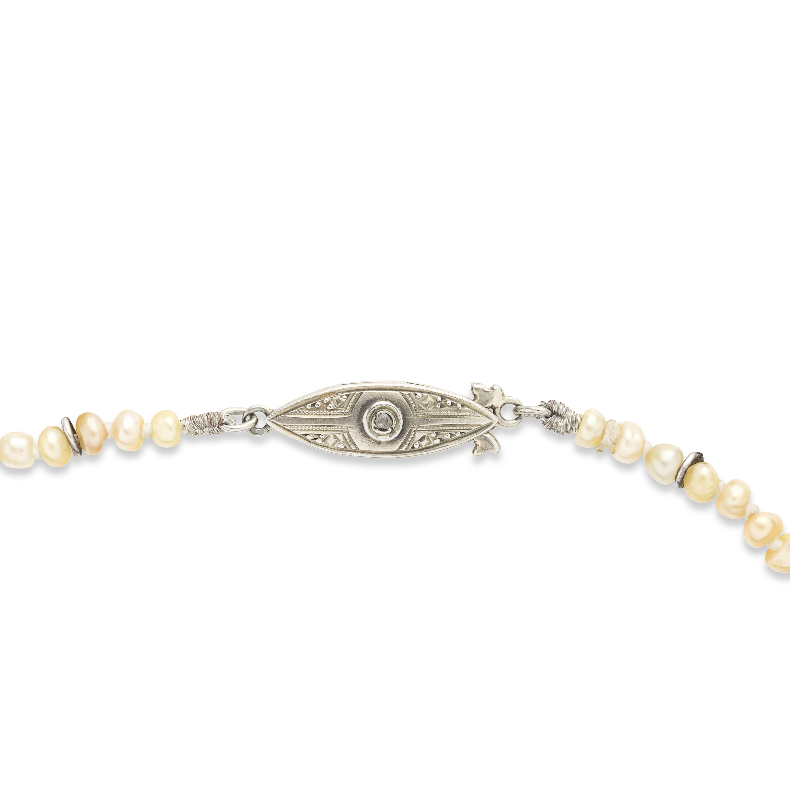 CINQ COLLIERS DE PERLES, ÉMERAUDE ET DIAMANTS image 22