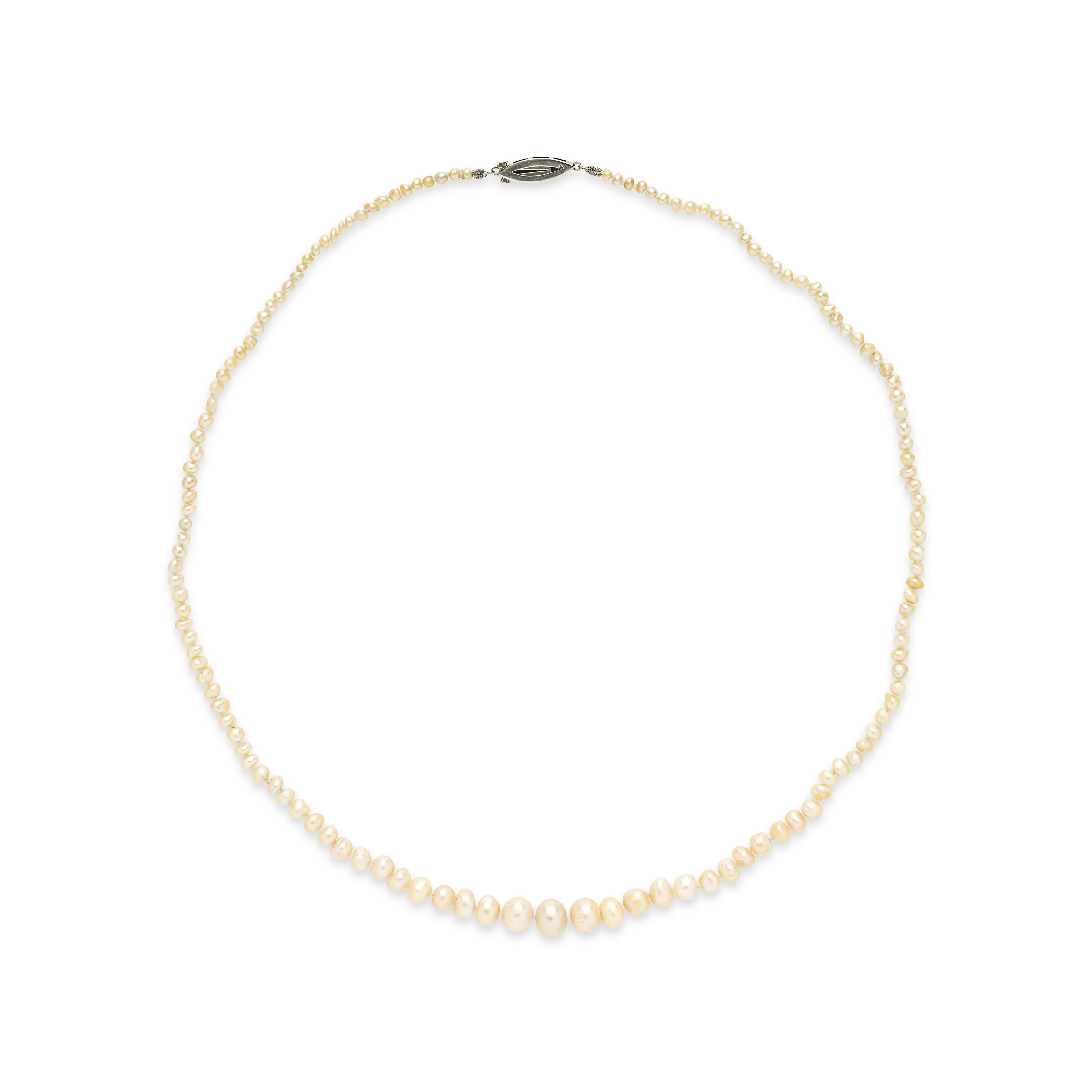 CINQ COLLIERS DE PERLES, ÉMERAUDE ET DIAMANTS image 23