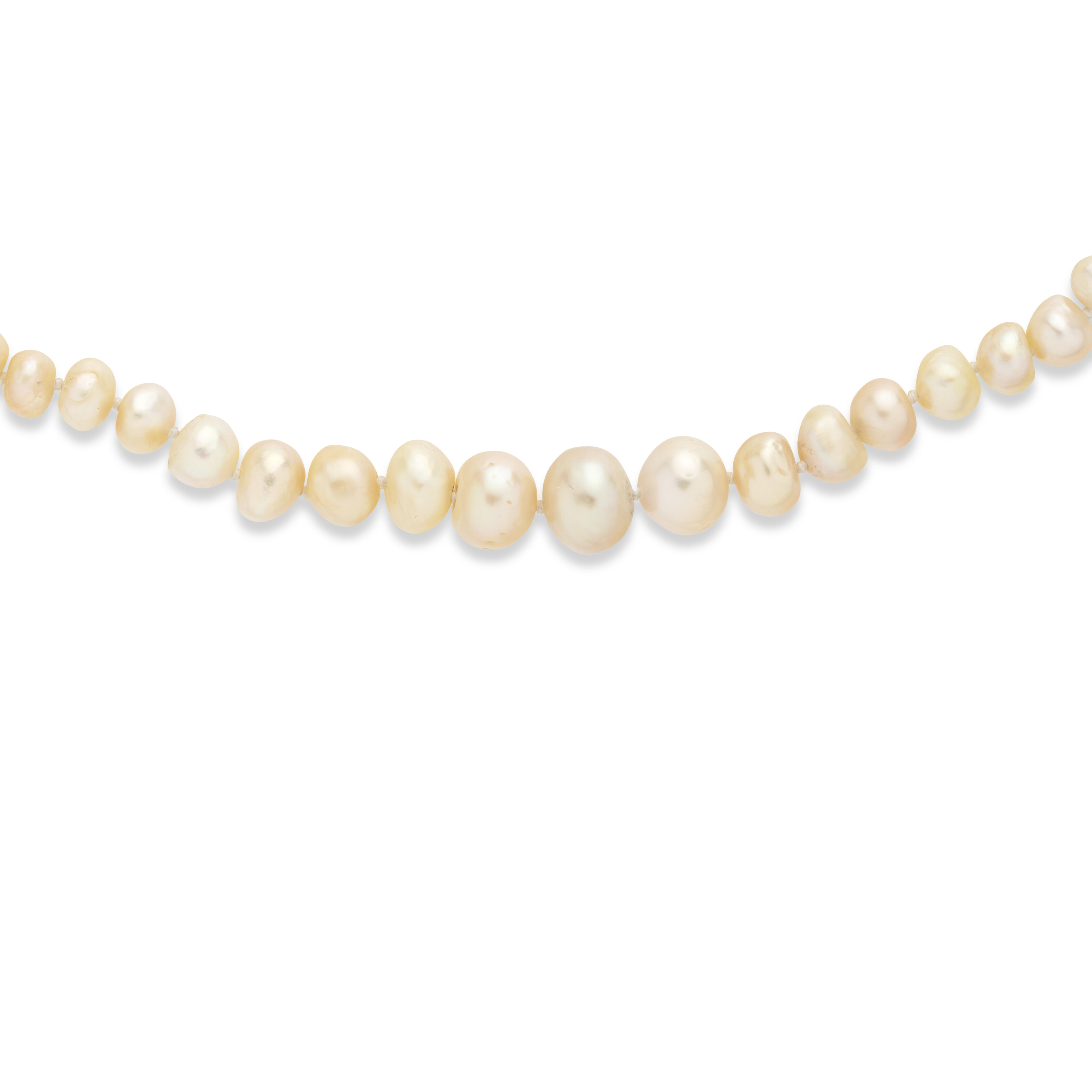 CINQ COLLIERS DE PERLES, ÉMERAUDE ET DIAMANTS image 24