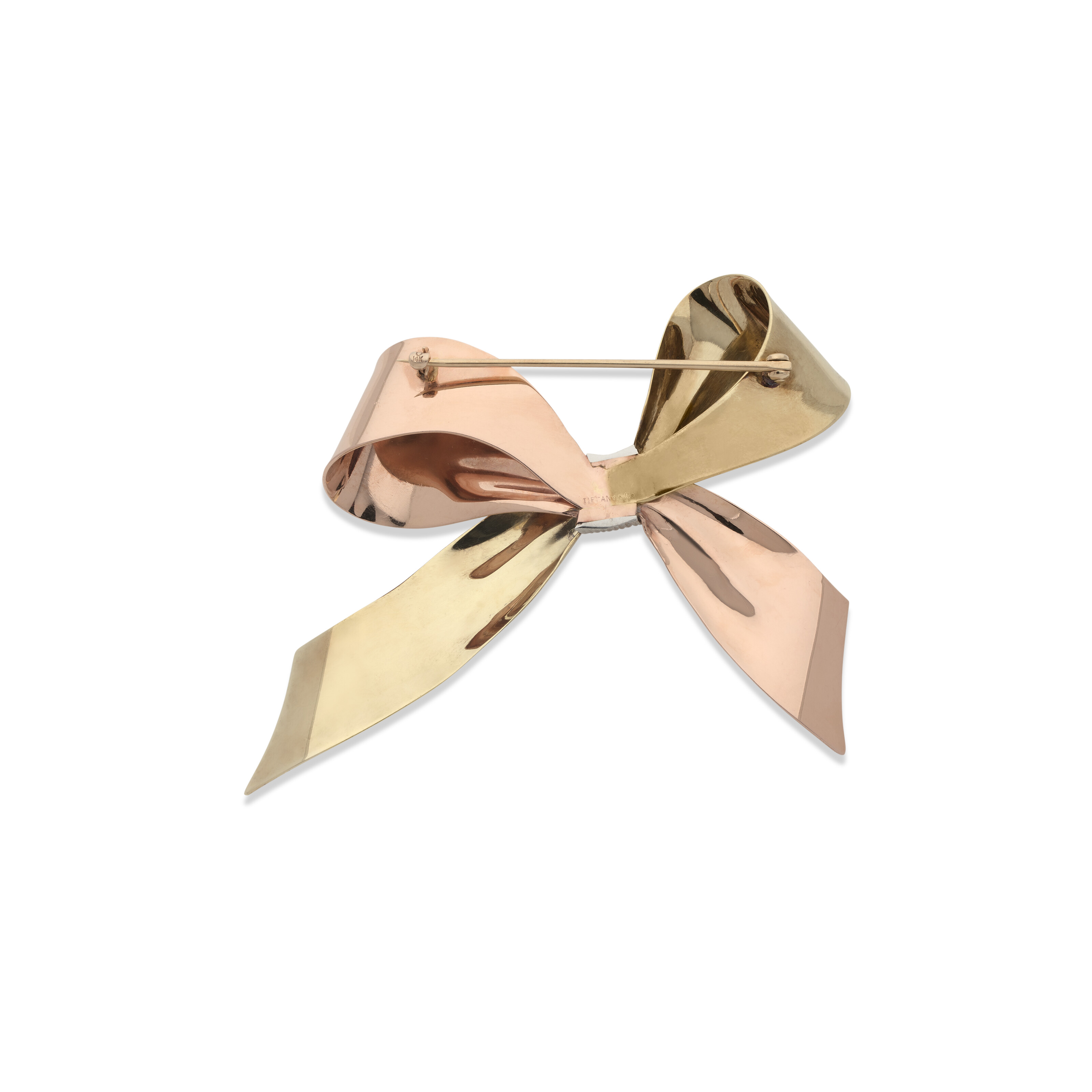 TIFFANY & CO BROCHE NOEUD SAPHIRS ET DIAMANTS image 2