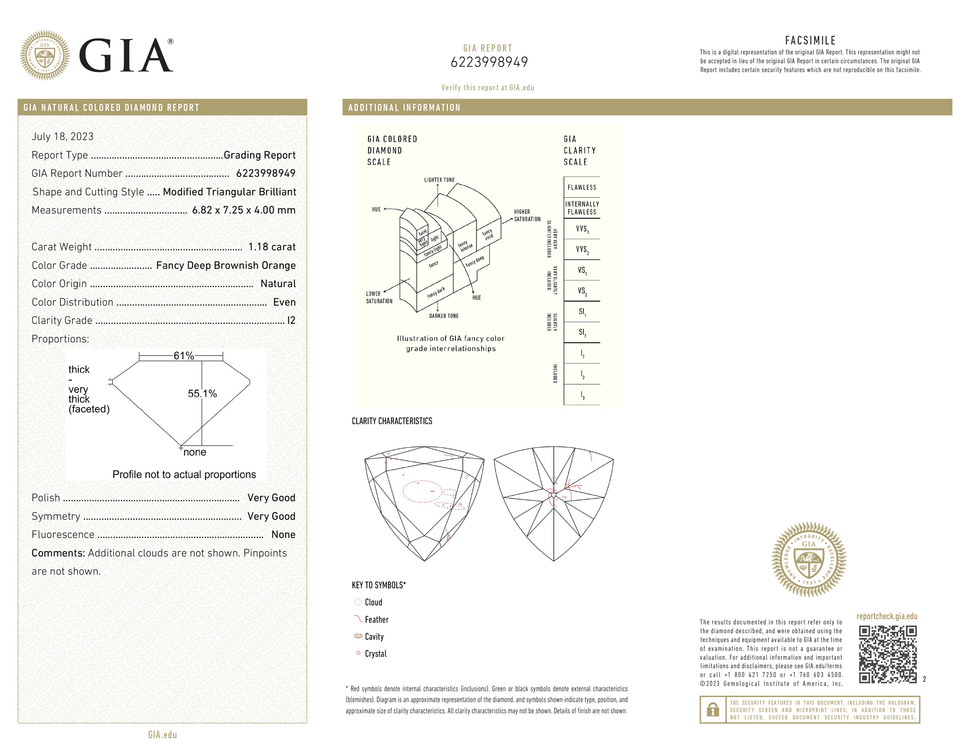 NO RESERVE - LOT DE DIAMANTS DE COULEUR ET DIAMANT SUR PAPIER image 19