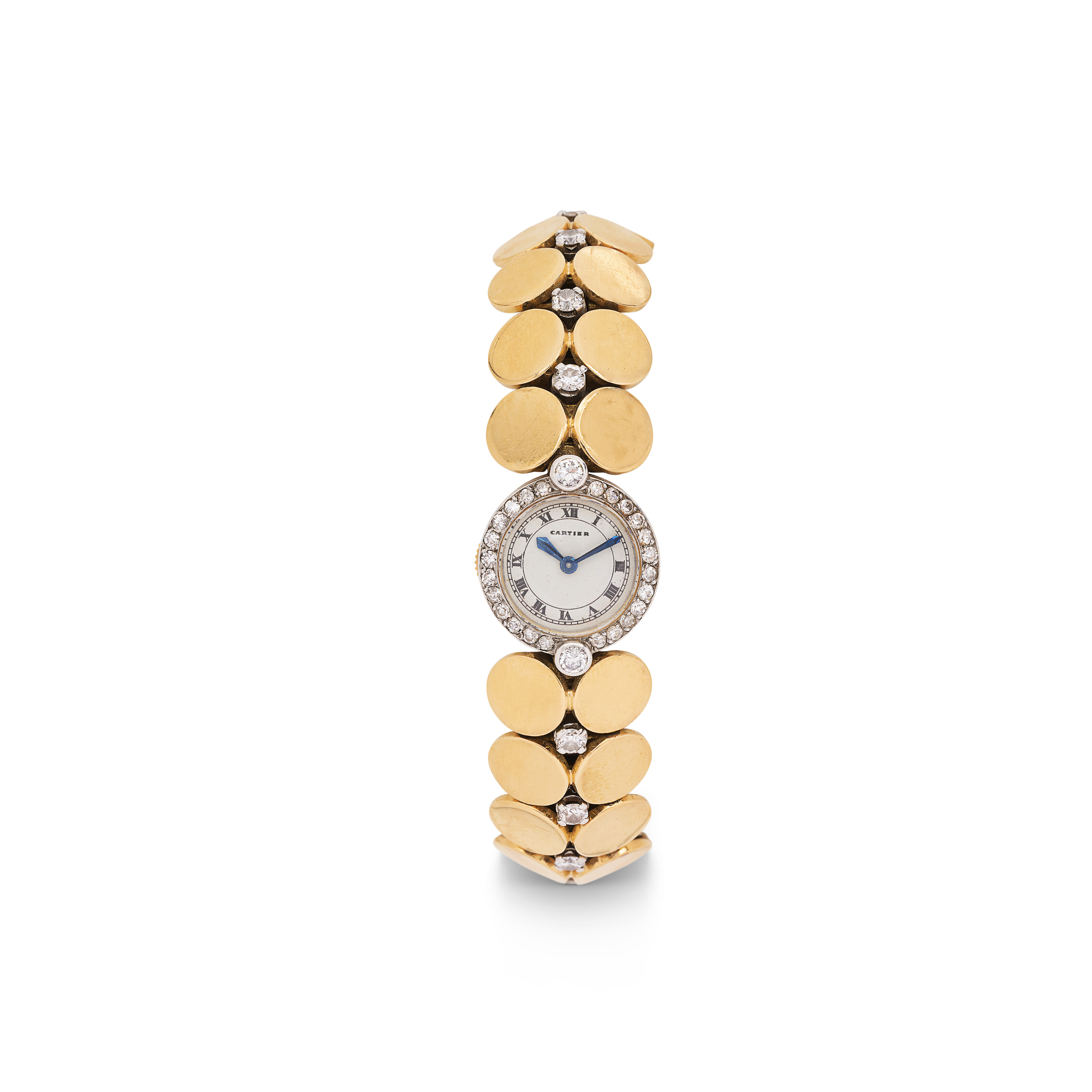 CARTIER MONTRE BRACELET DE DAME DIAMANTS