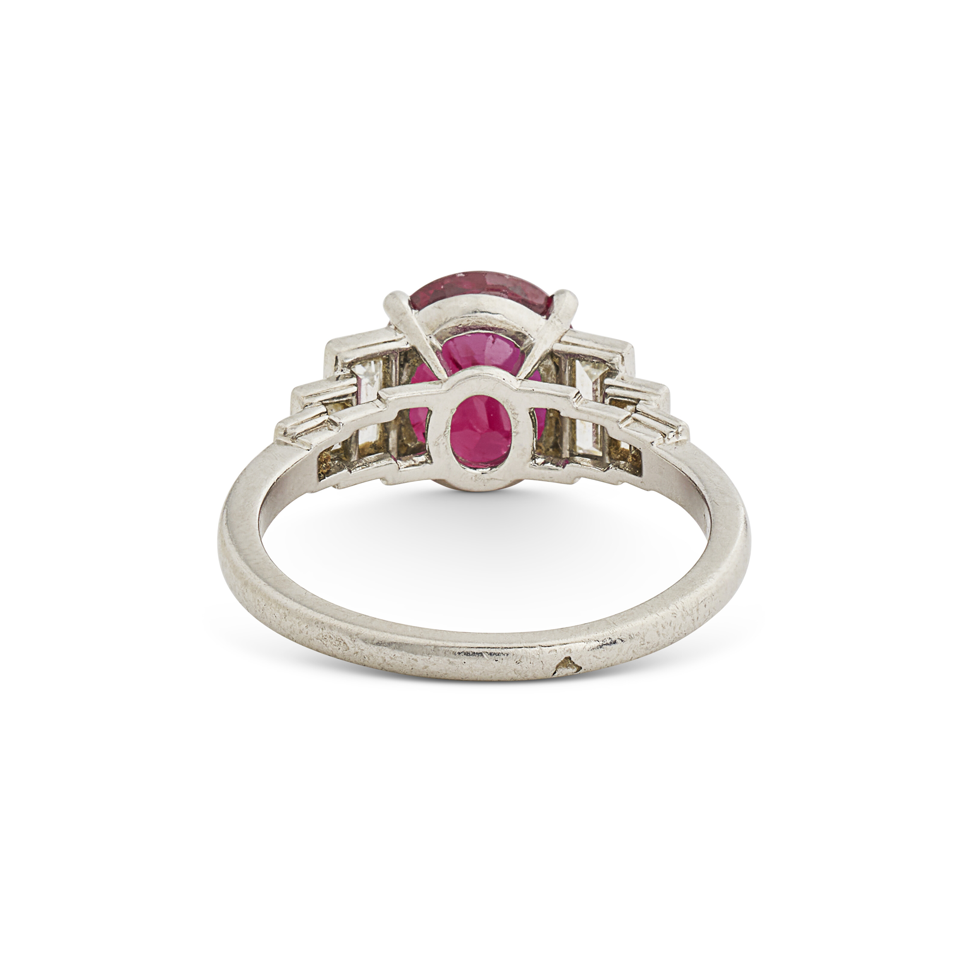 MONTURE CARTIER BAGUE RUBIS ET DIAMANTS image 3