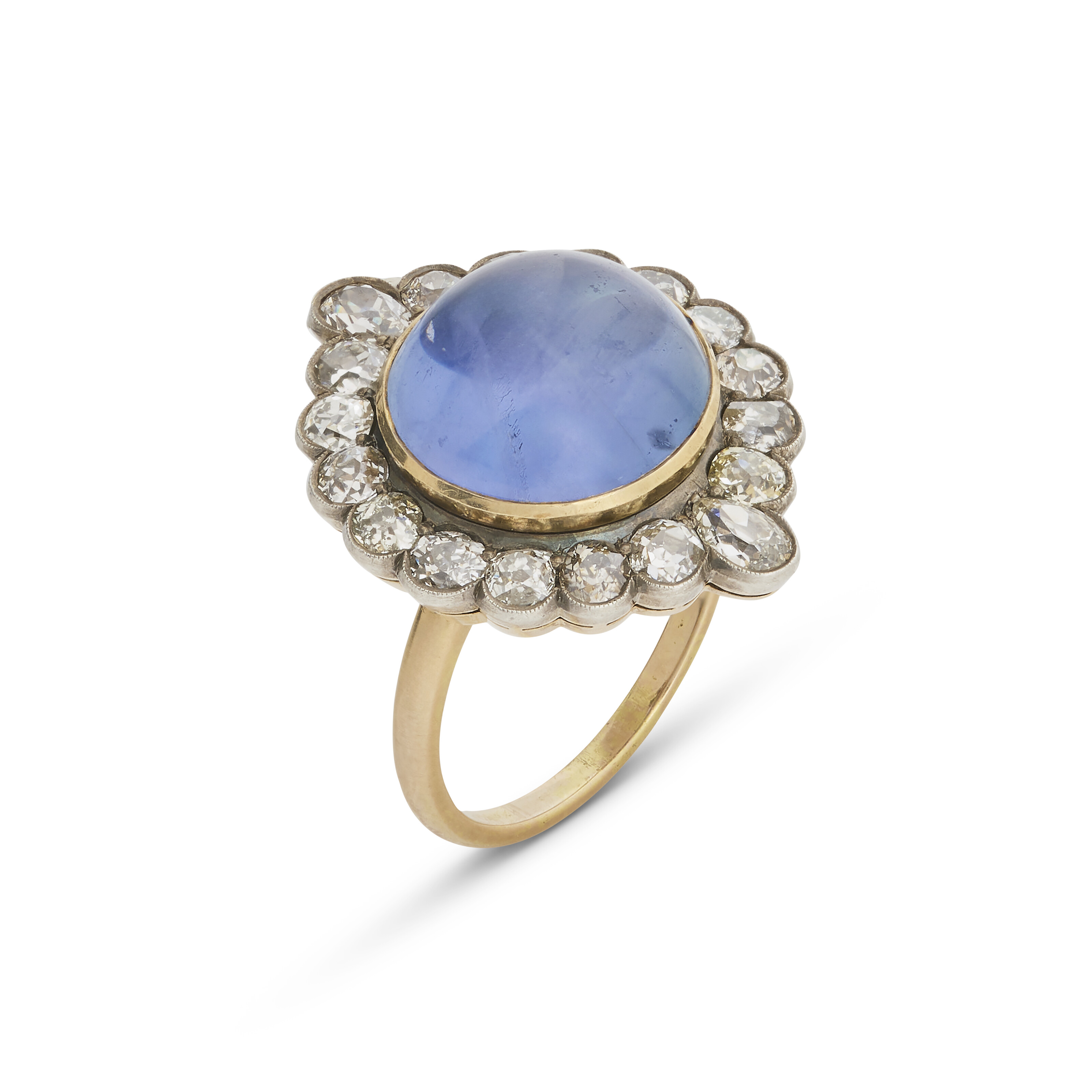 DEMI-PARURE SAPHIRS ET DIAMANTS image 6