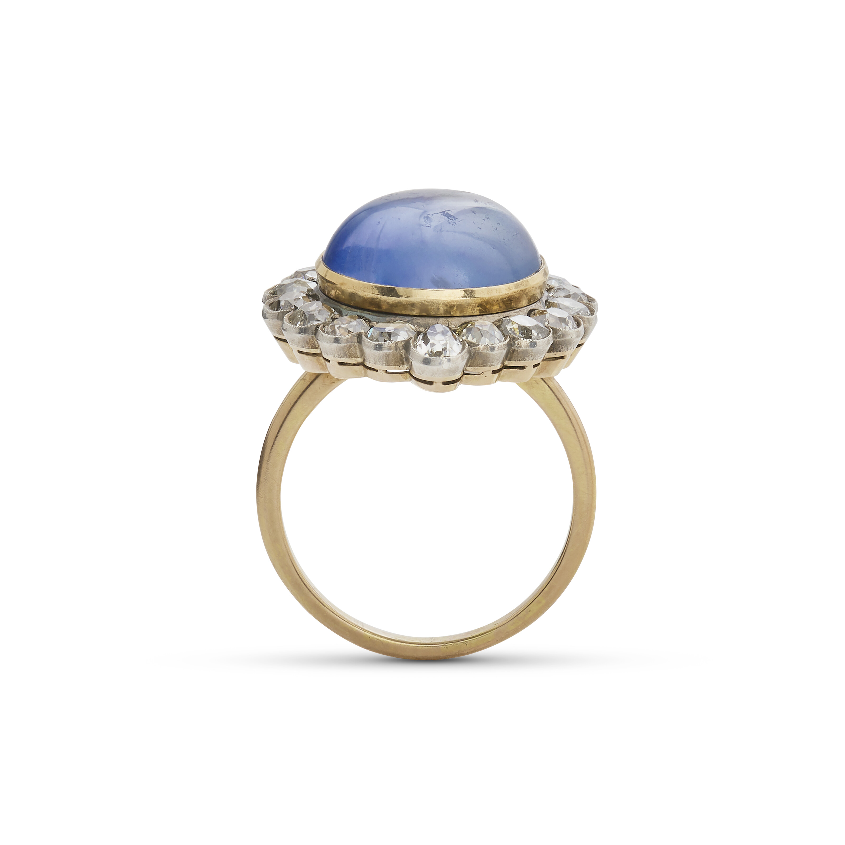 DEMI-PARURE SAPHIRS ET DIAMANTS image 7