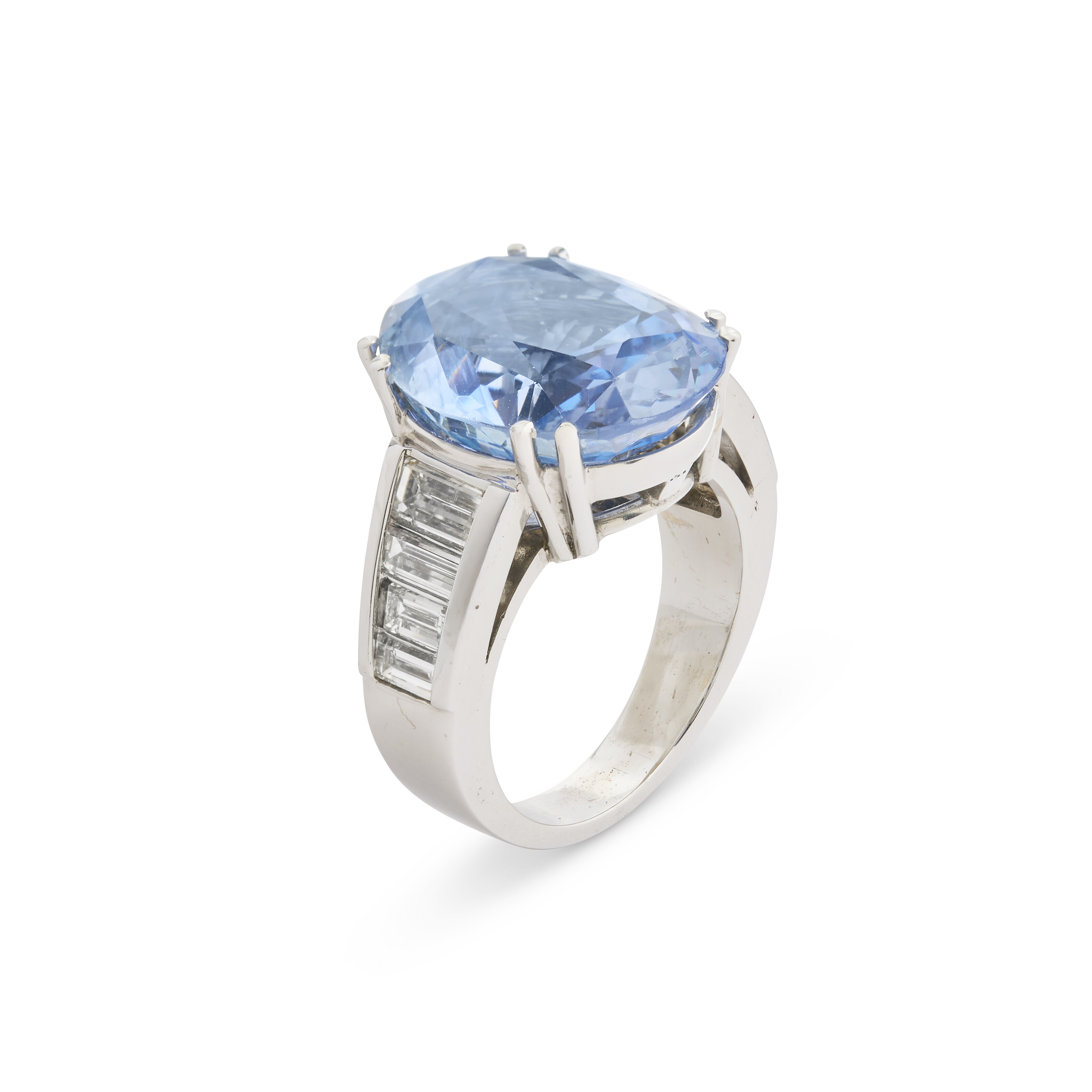 BAGUE SAPHIR ET DIAMANTS image 2