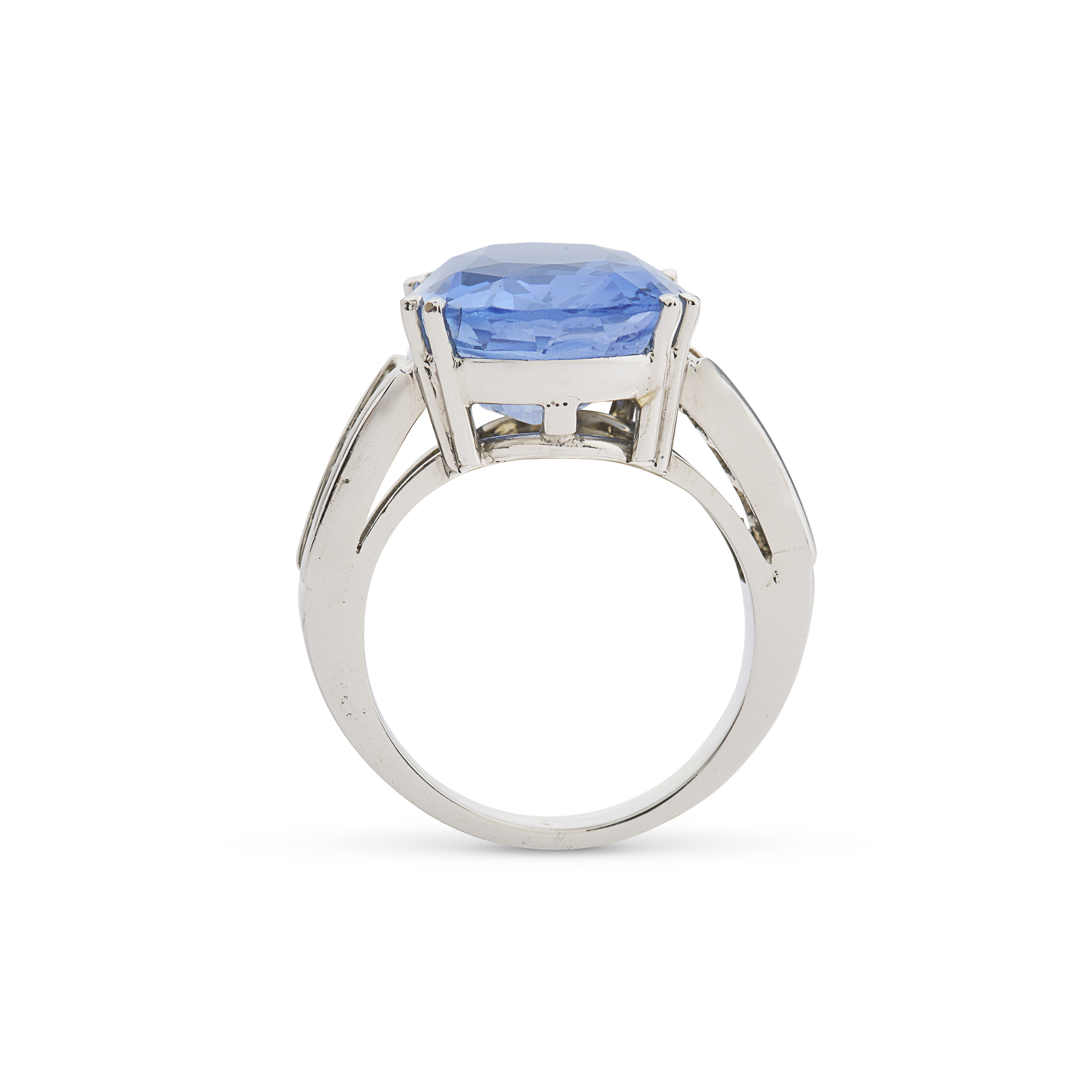 BAGUE SAPHIR ET DIAMANTS image 3