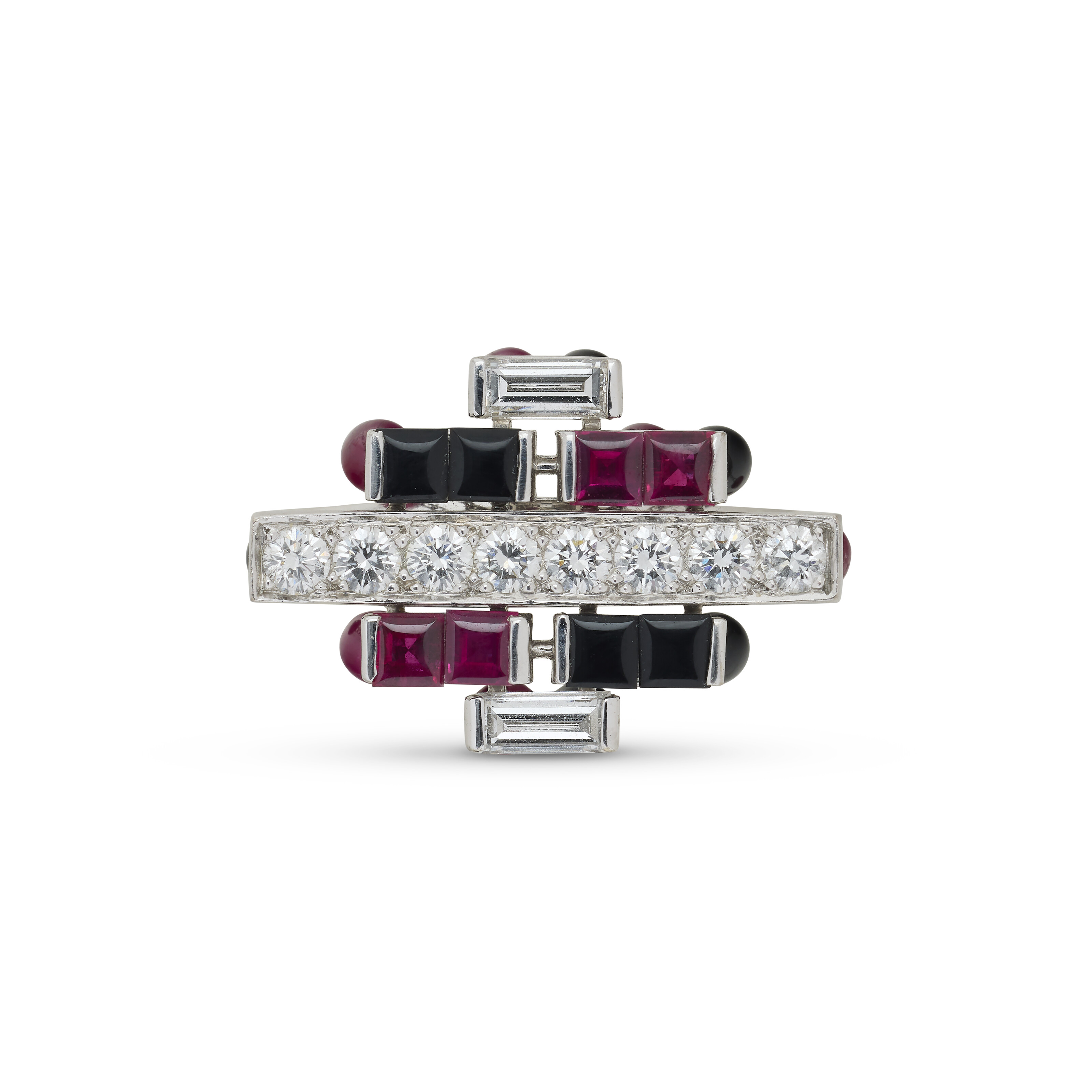 CARTIER PARURE RUBIS, ONYX ET DIAMANTS ‘BAISER DU DRAGON’ image 7