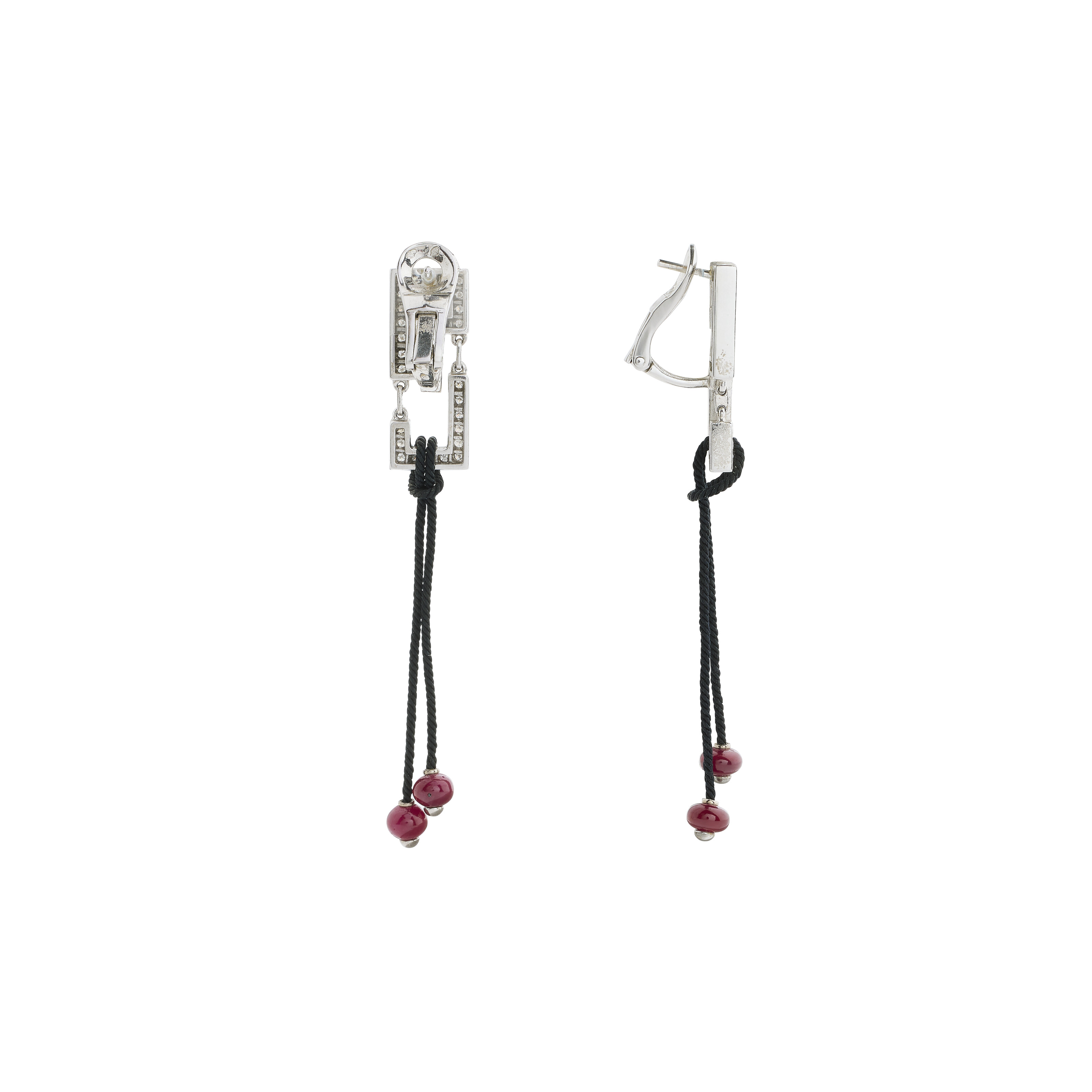 CARTIER PARURE RUBIS, ONYX ET DIAMANTS ‘BAISER DU DRAGON’ image 11