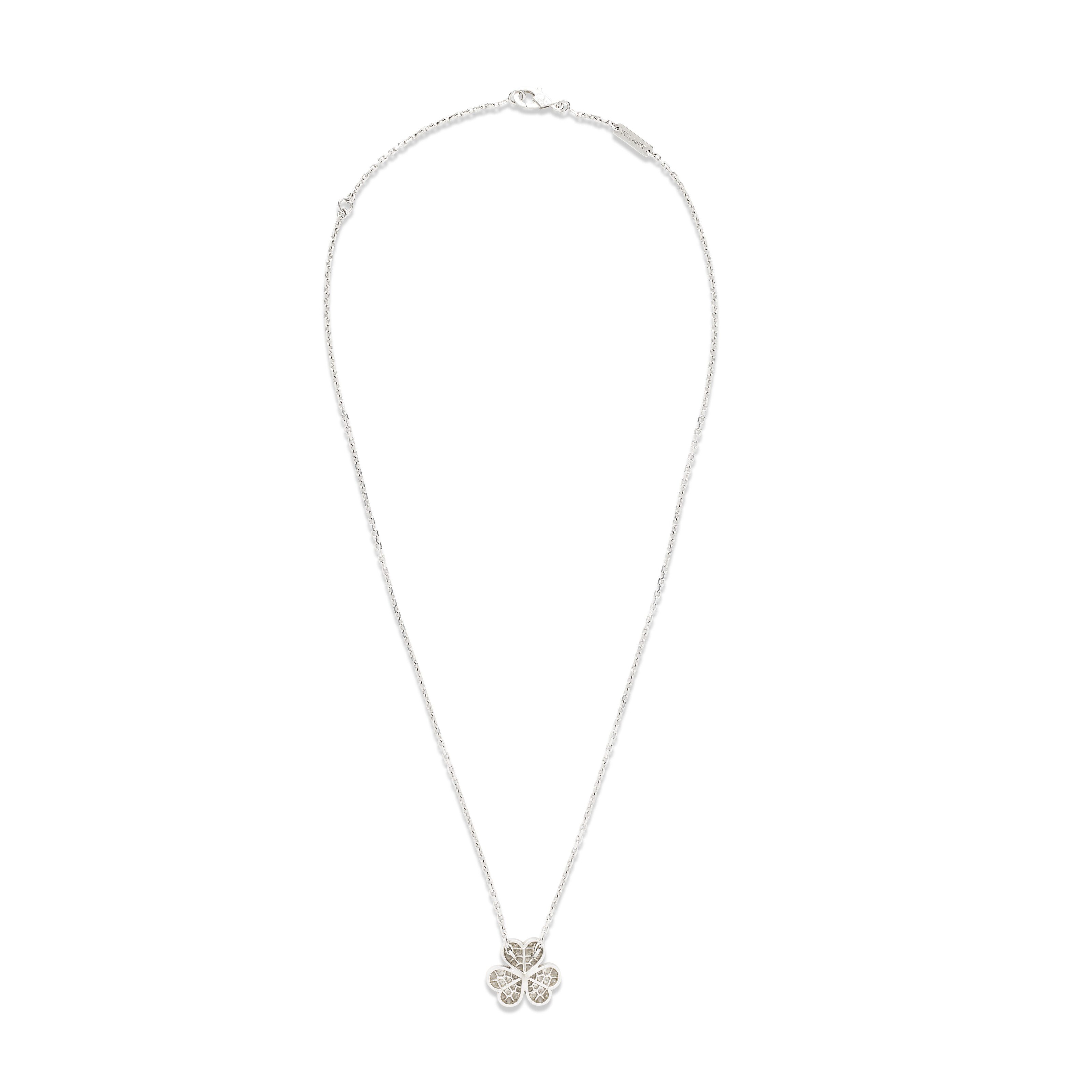 VAN CLEEF & ARPELS COLLIER DIAMANTS ‘FRIVOLE’ ET BAGUE ONYX ET DIAMANTS ‘COSMOS’ image 4