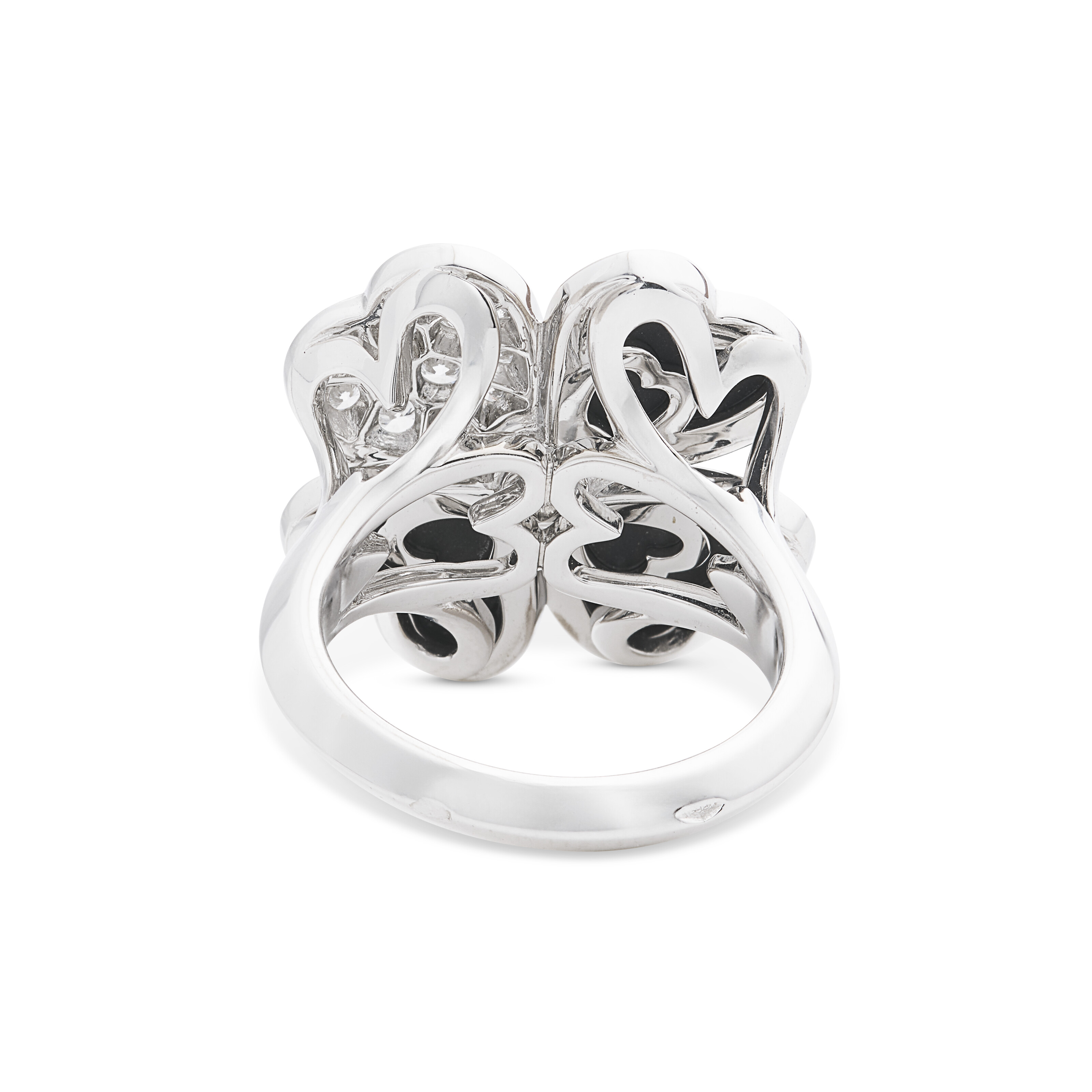 VAN CLEEF & ARPELS COLLIER DIAMANTS ‘FRIVOLE’ ET BAGUE ONYX ET DIAMANTS ‘COSMOS’ image 9