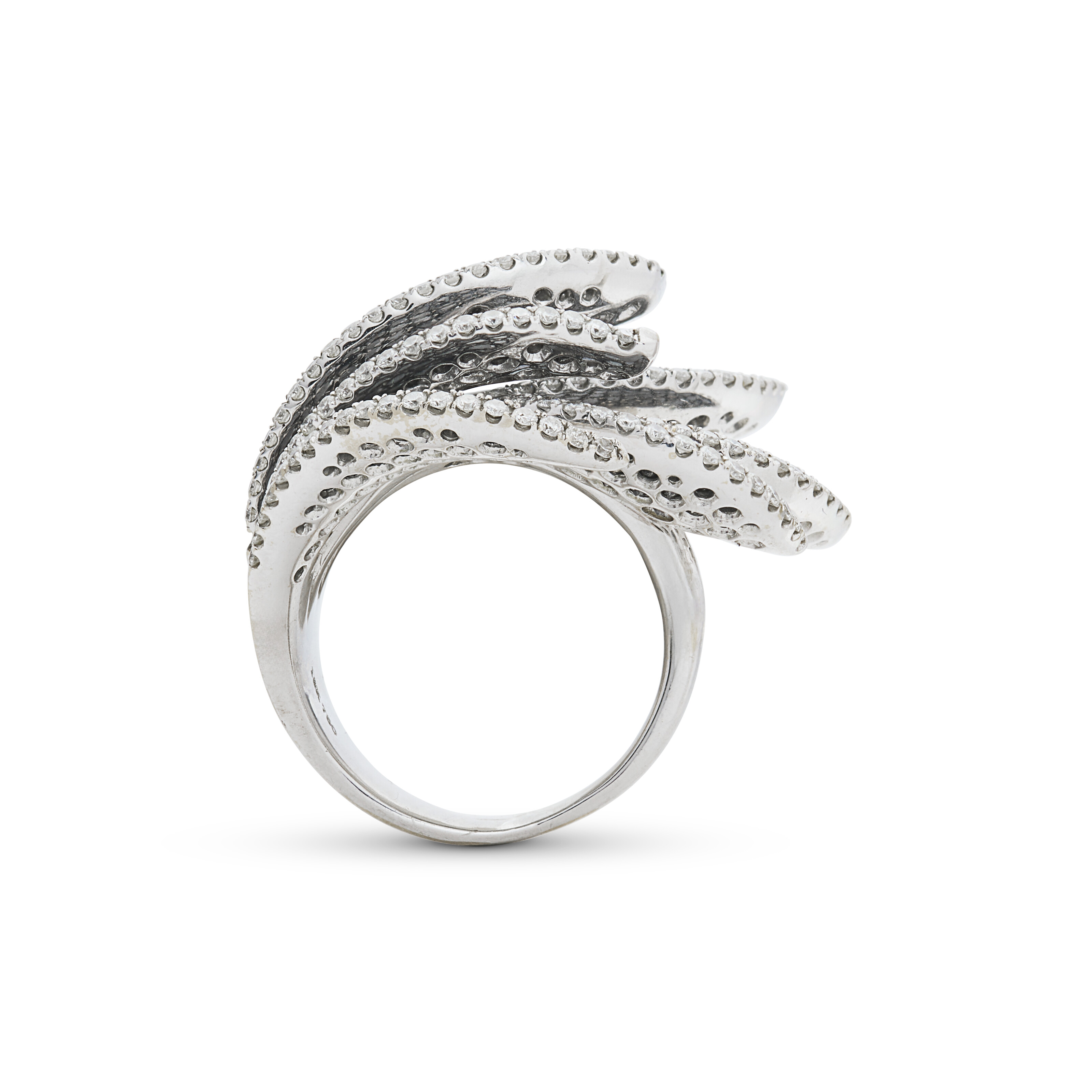 DEUX BAGUES DIAMANTS DE COULEUR ET DIAMANTS image 7