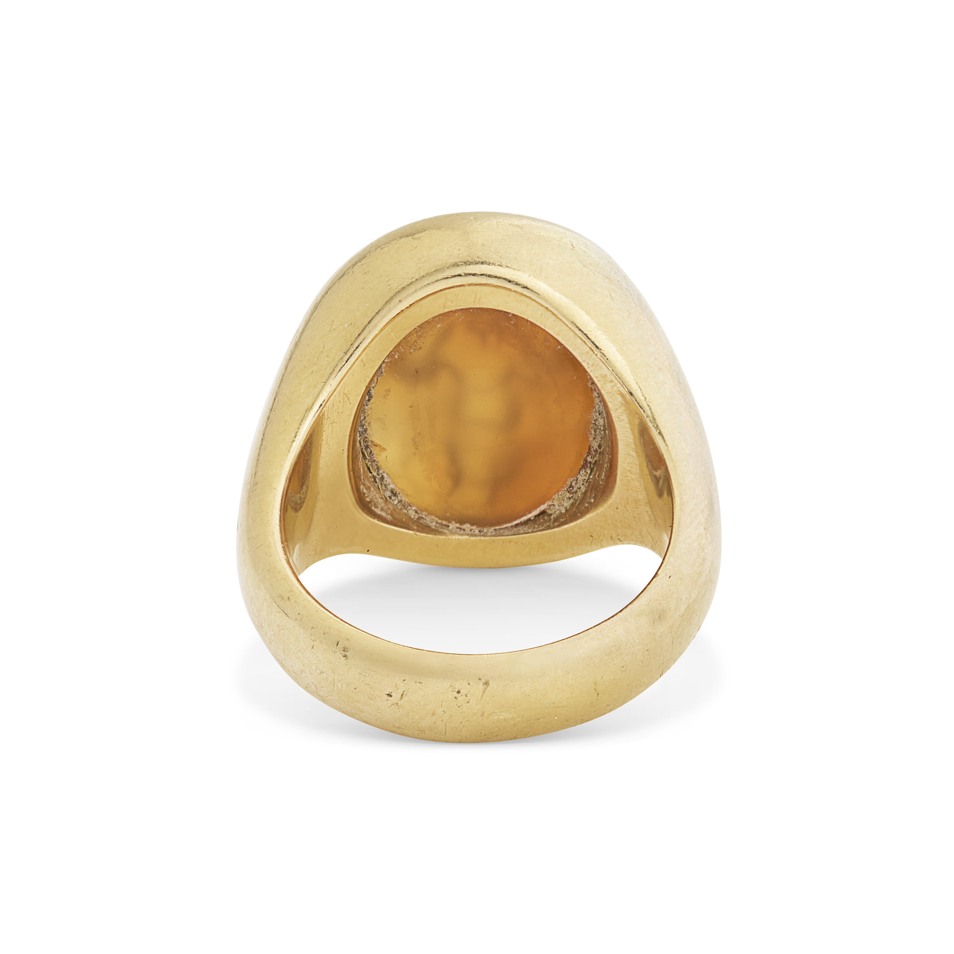 BULGARI BAGUE INTAILLE ONYX ACCOMPAGNÉE D'UNE BAGUE INTAILLE CORNALINE image 9