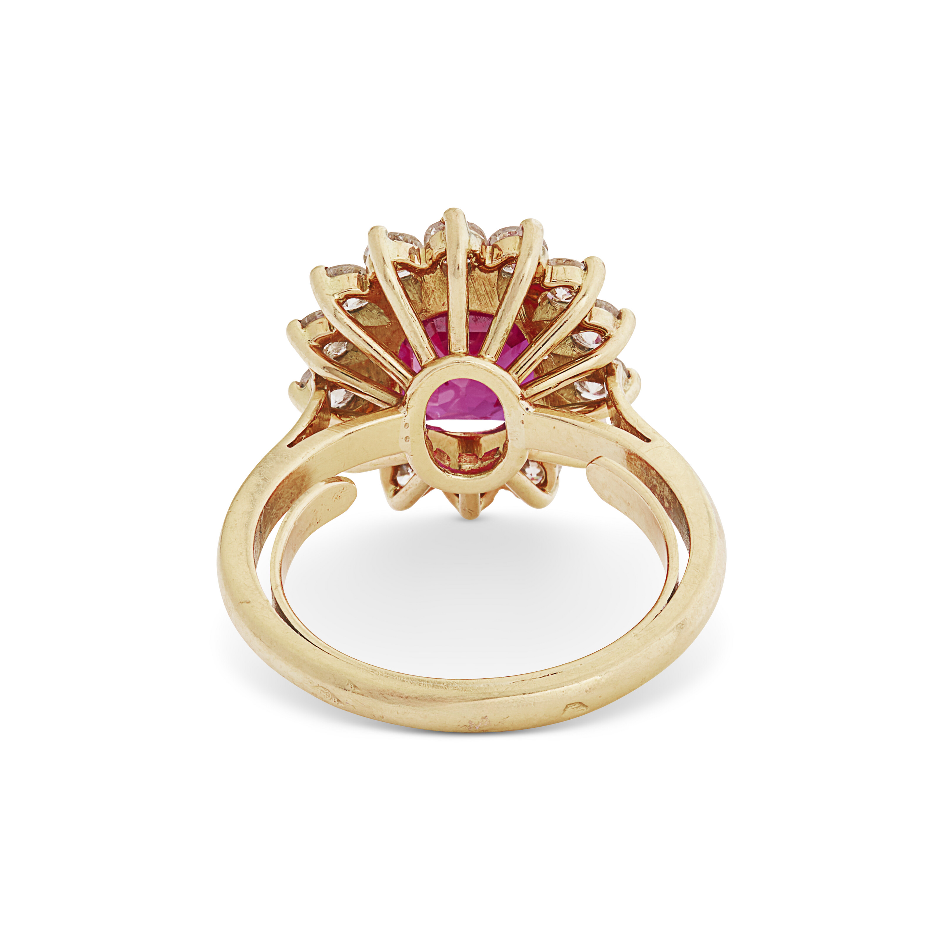 BAGUE RUBIS ET DIAMANTS image 4