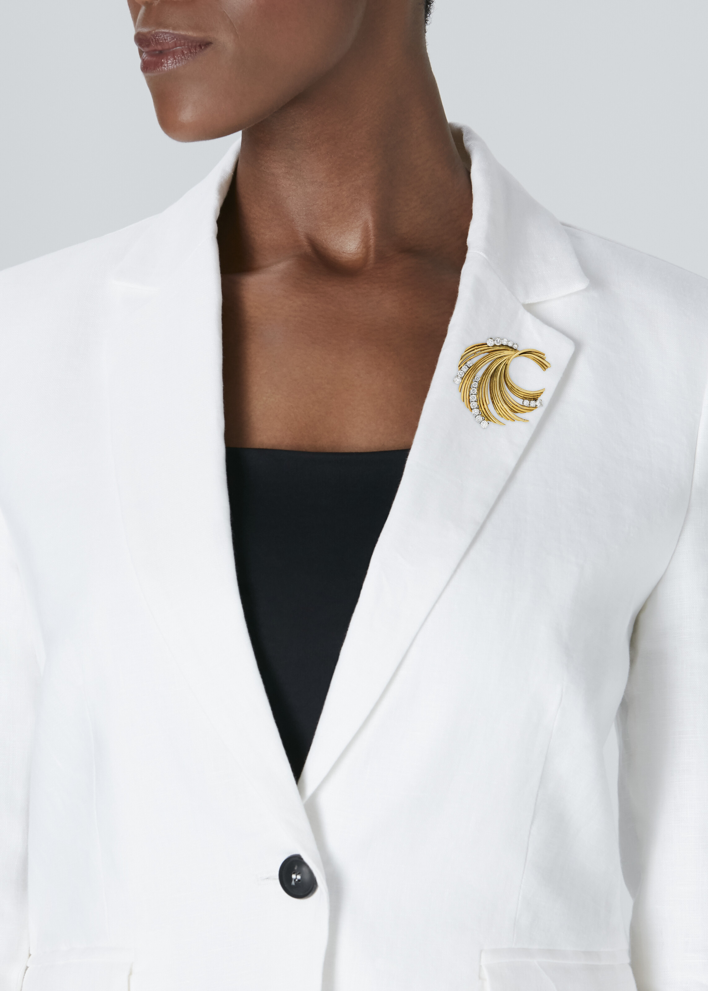 VAN CLEEF & ARPELS BROCHE DIAMANTS image 2