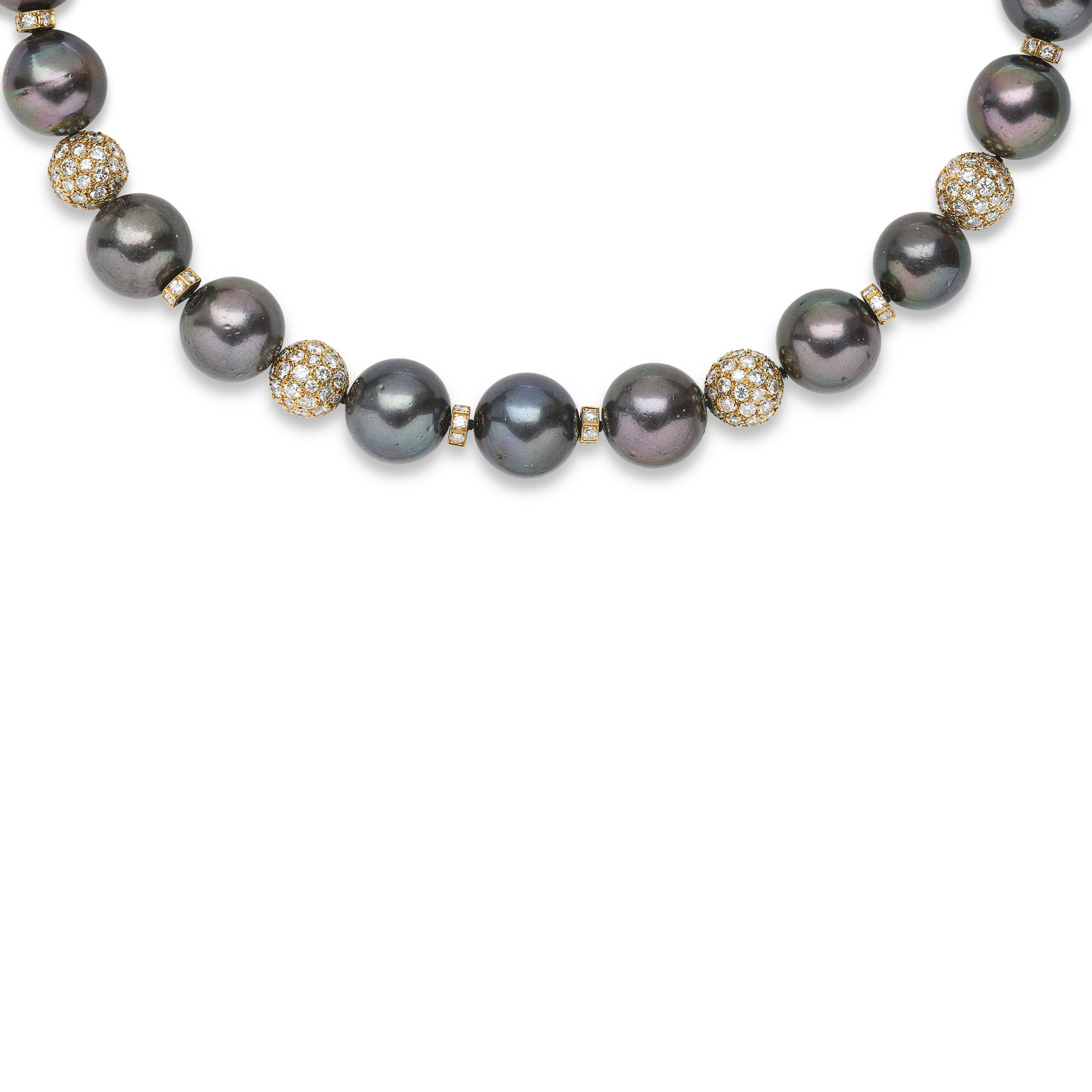 BOUCHERON SAUTOIR PERLES DE CULTURE ET DIAMANTS image 2